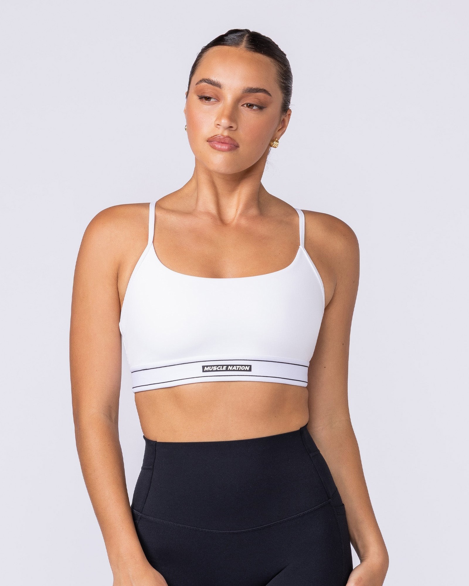 Relay Bra - White