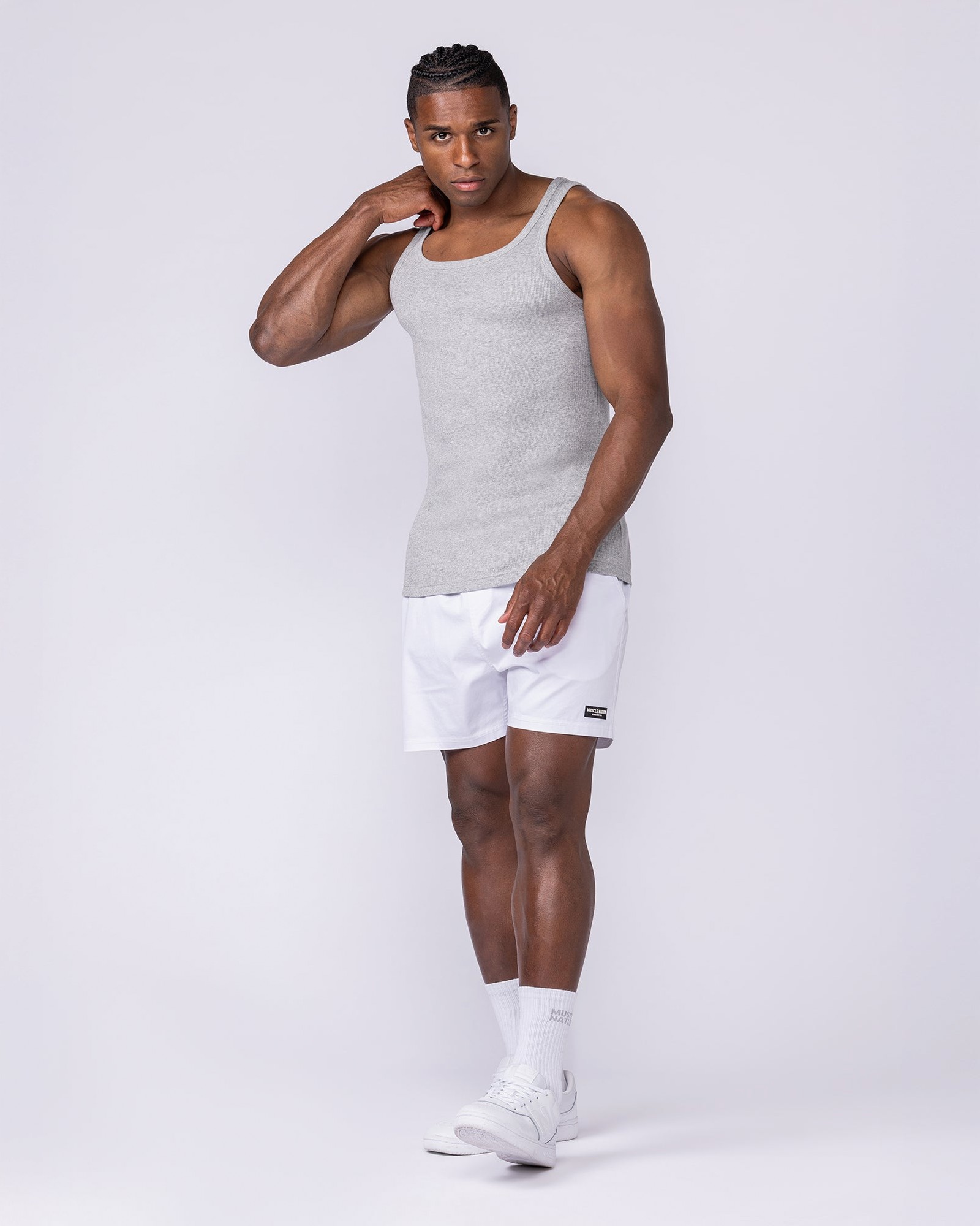 Daily 4" Shorts - White