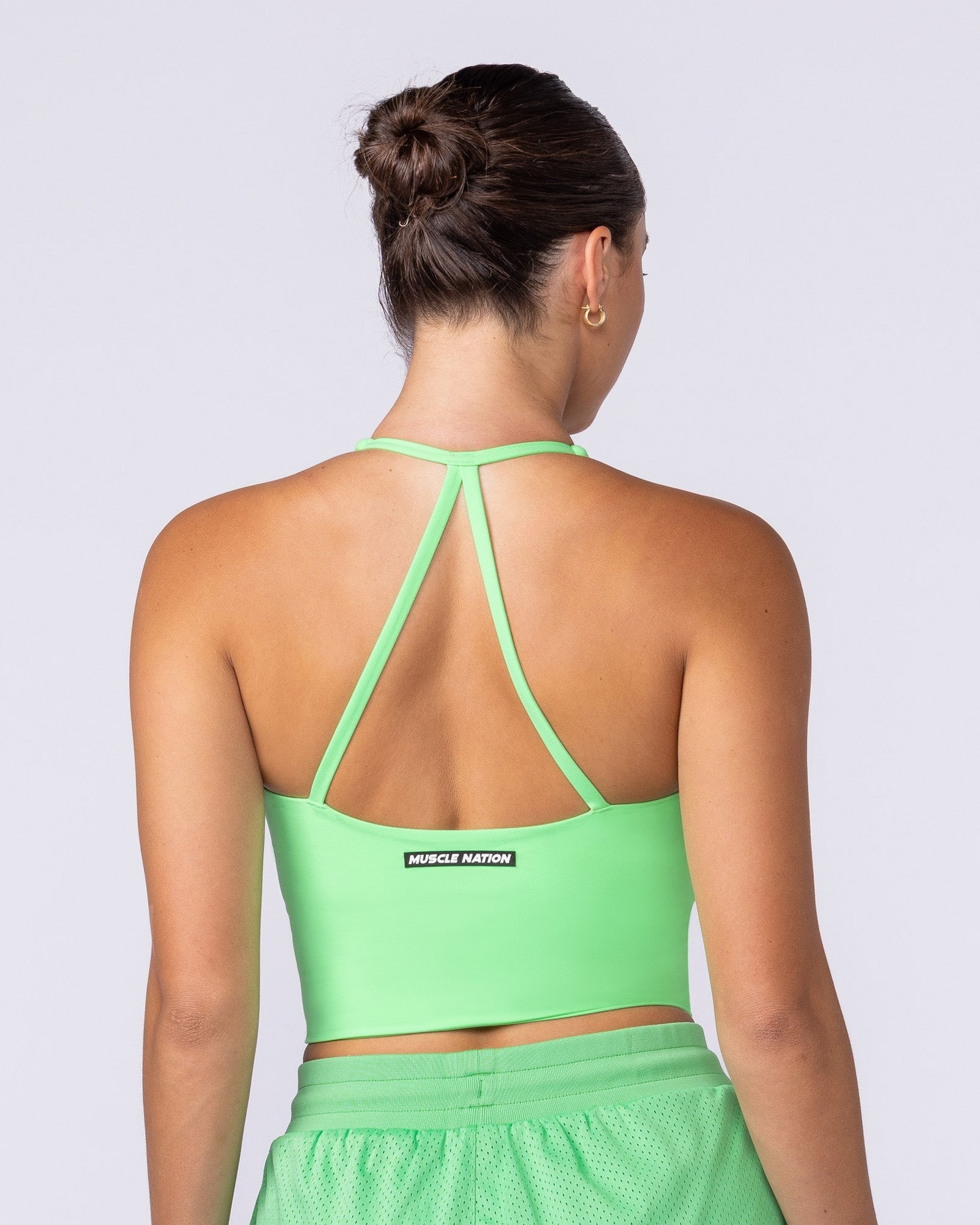 Captivate Bra Tank - Key Lime
