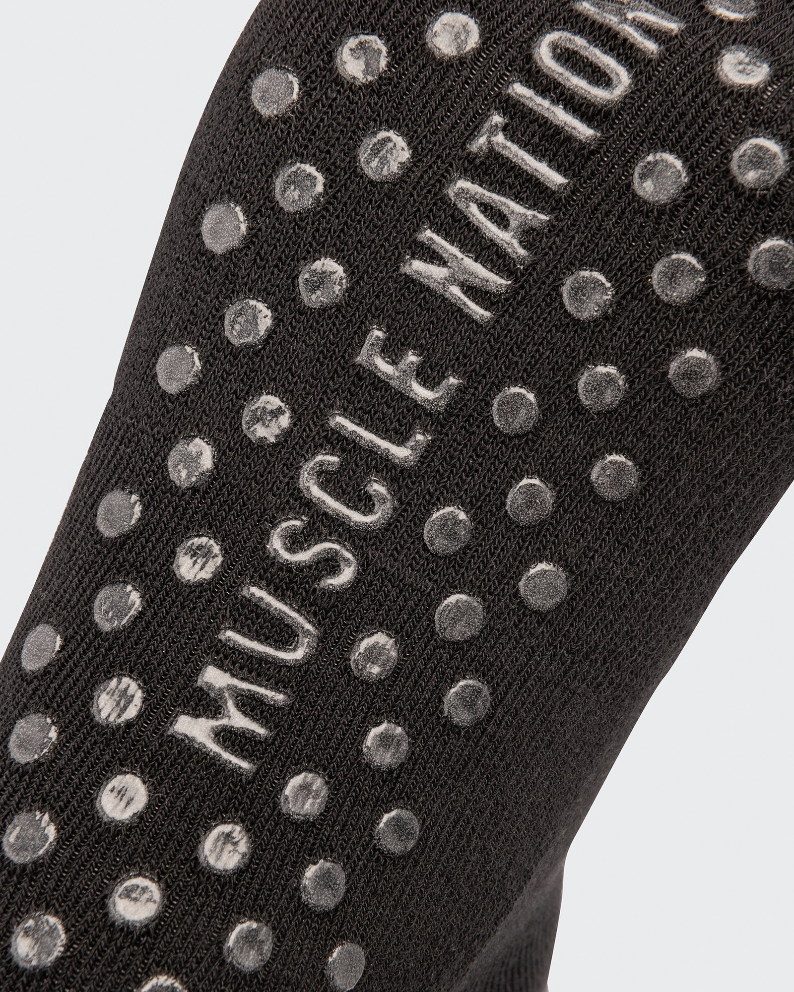 1/4 Crew Grip Sock - 1Pack - Black