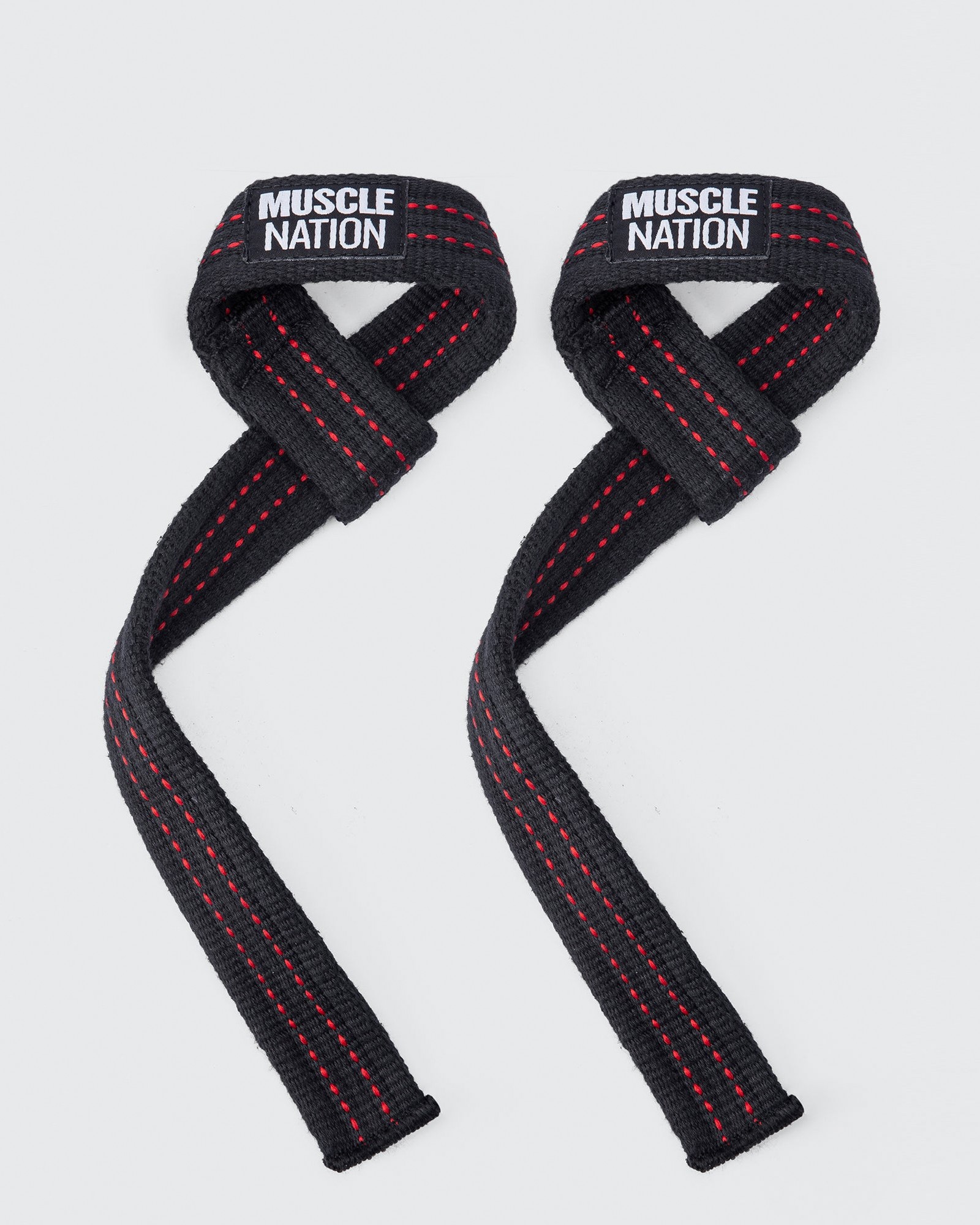Lifting Straps - Black / Red