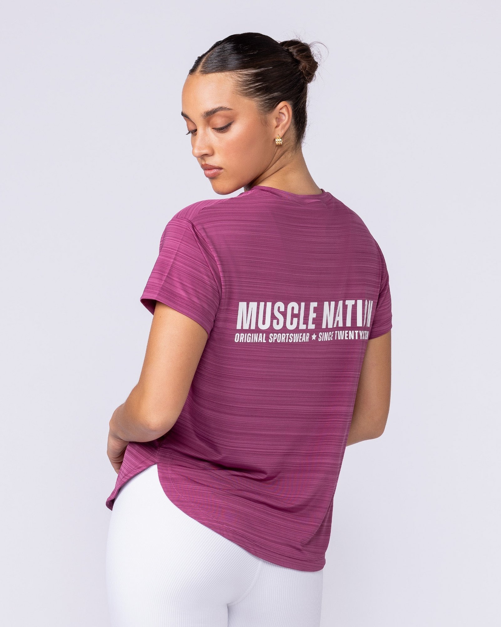 Ignite Training Tee - Raspberry Quartz
