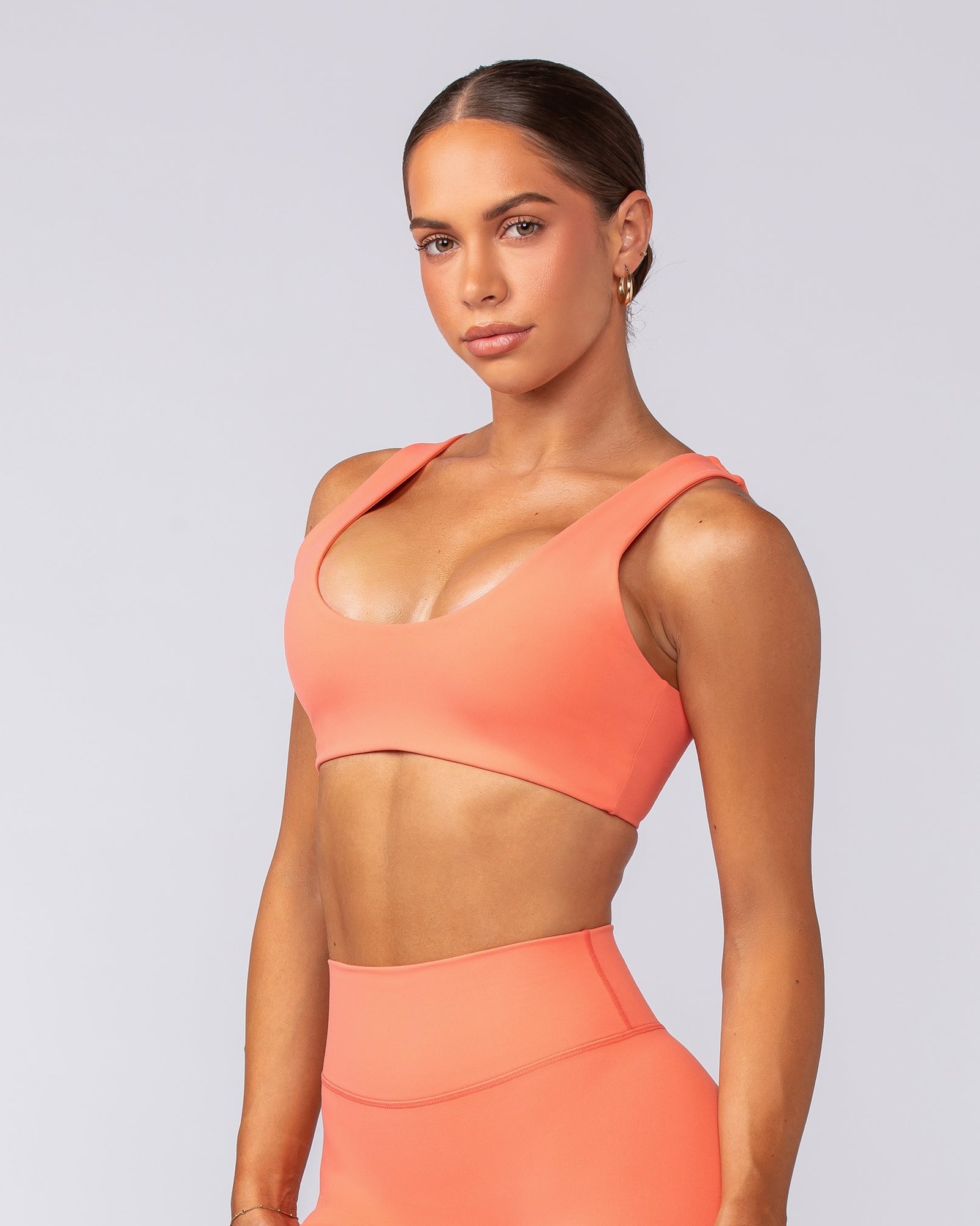 Elite Bralette - Hot Coral