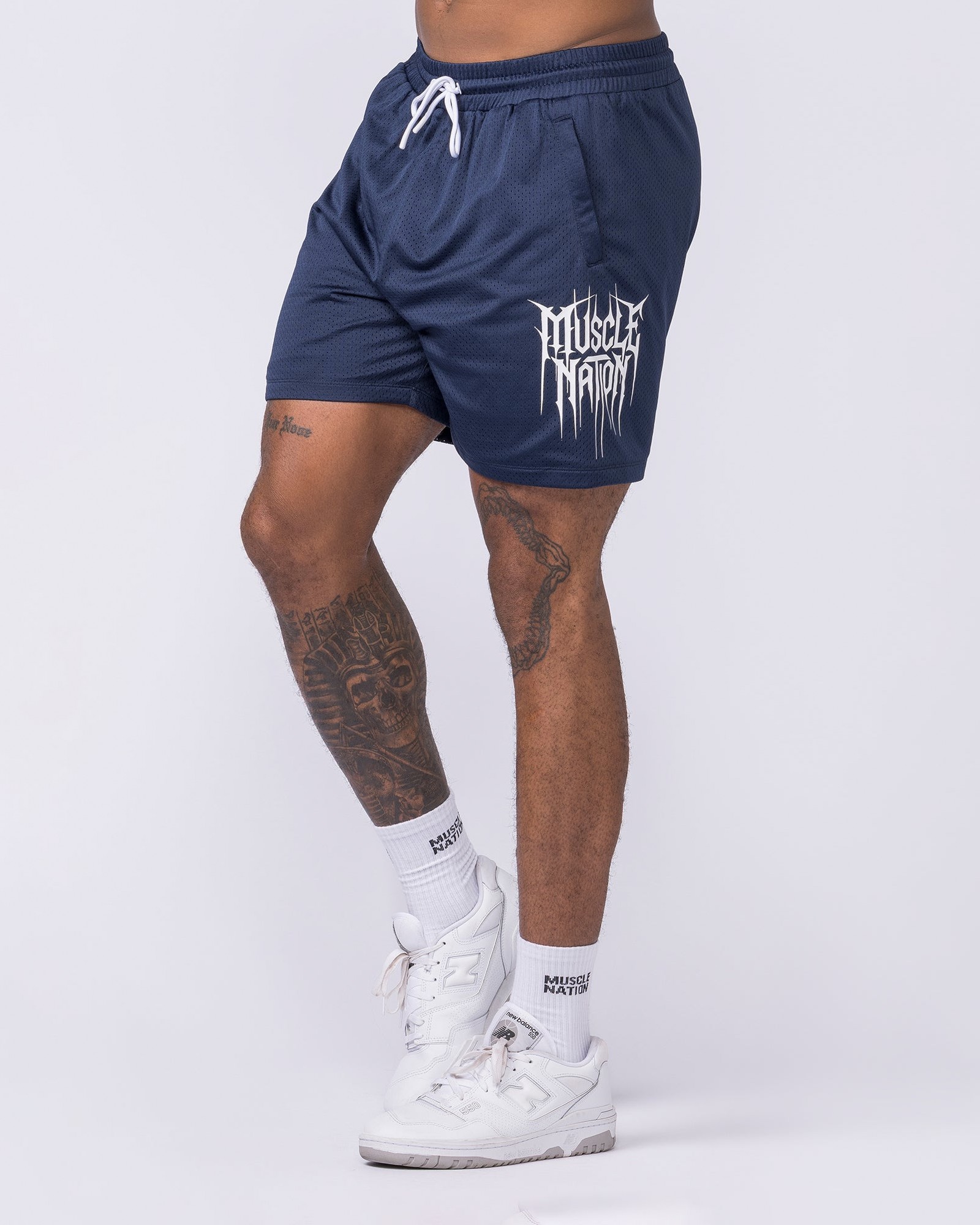 Metalcore Lay Up 5" Shorts - Navy