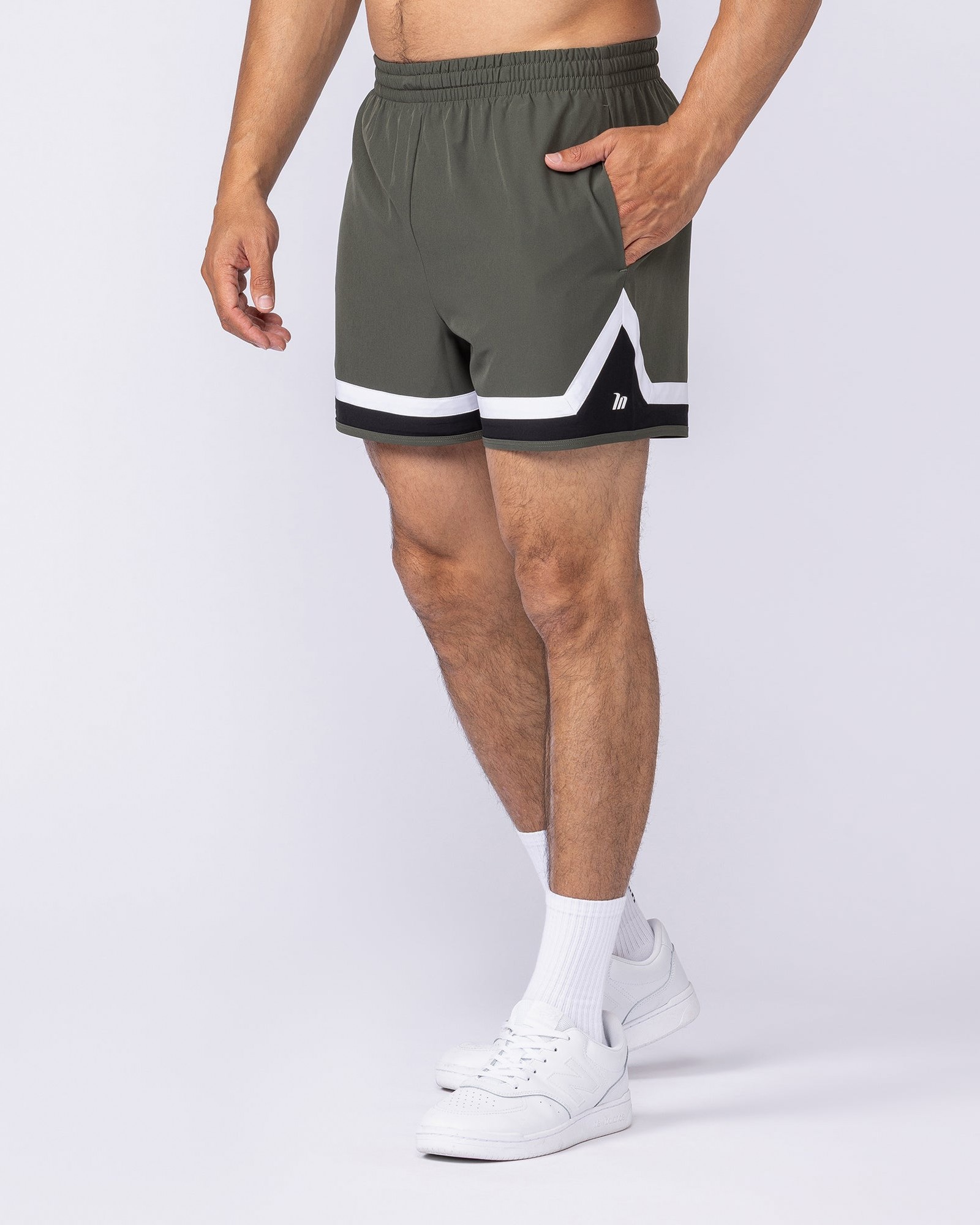 Player 4" Active Shorts - Dark Khaki
