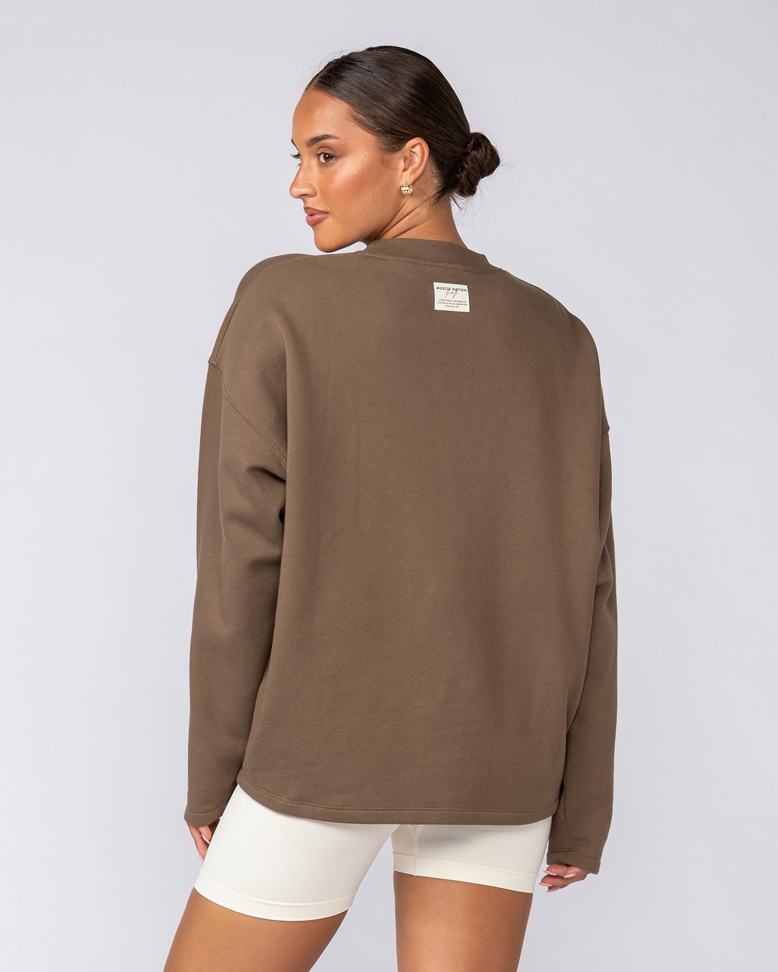 Lee Lem Crew Pullover - Washed Hazelnut