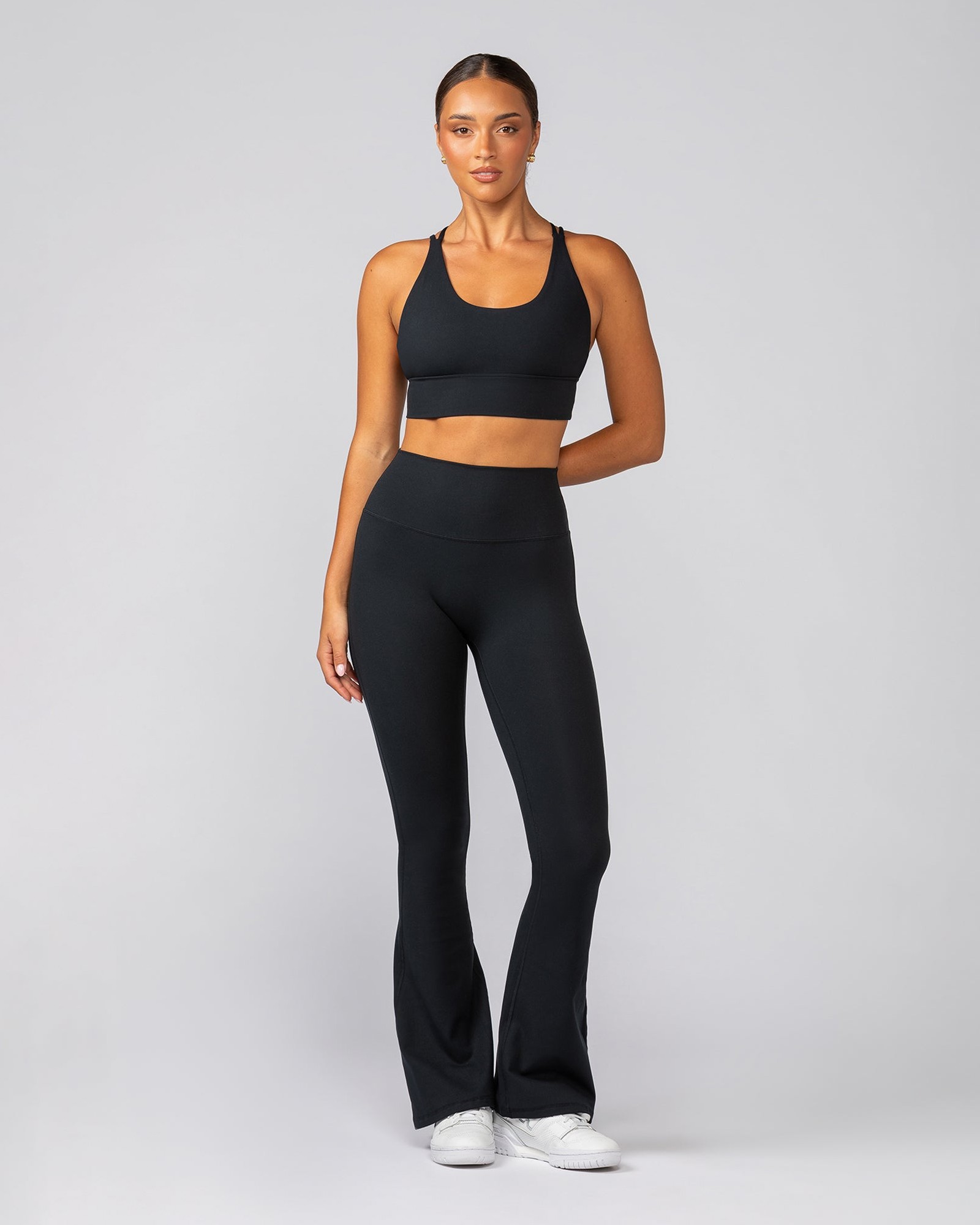 Dash Longline Bra - Black