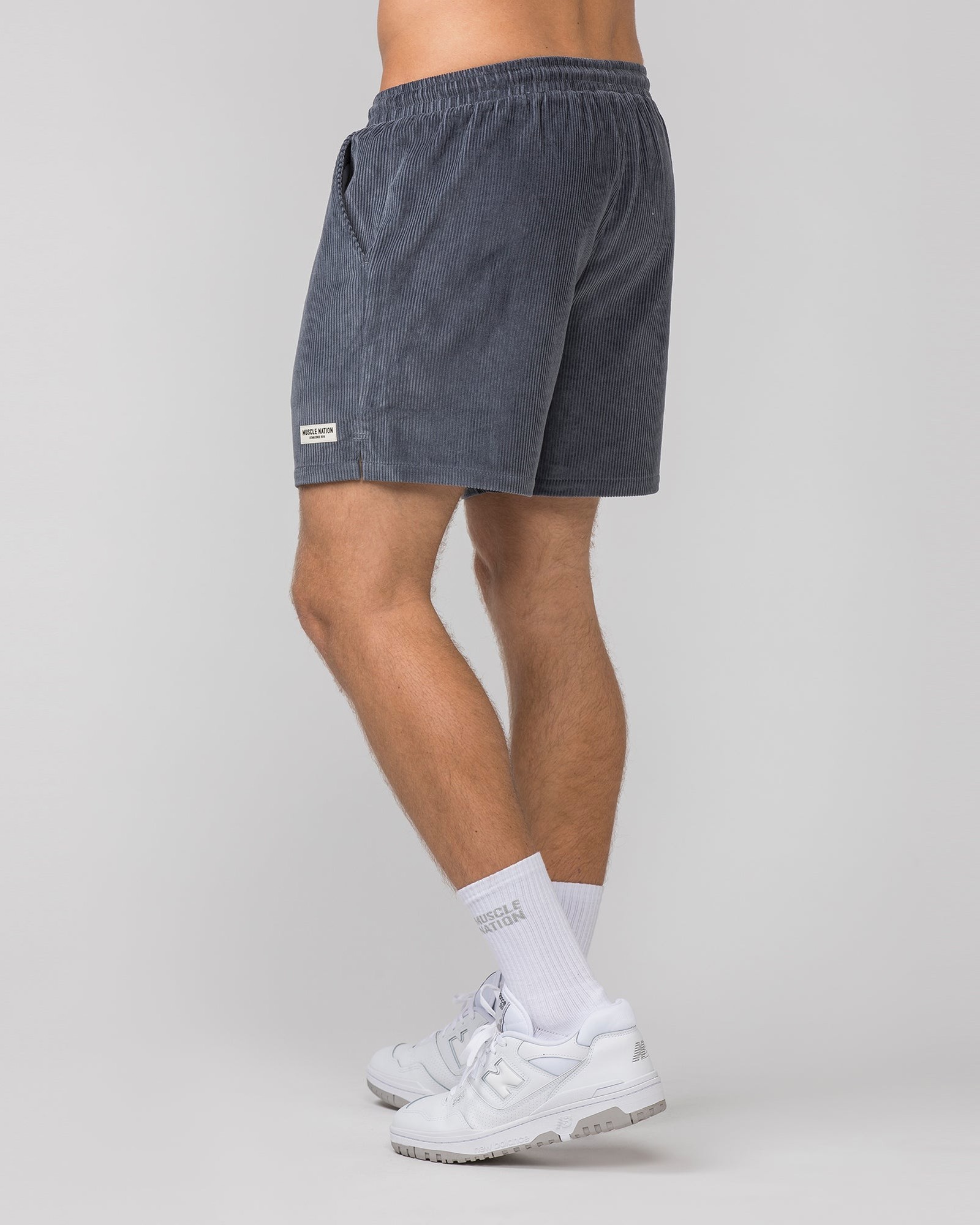 Daily Corduroy Shorts - Thunder