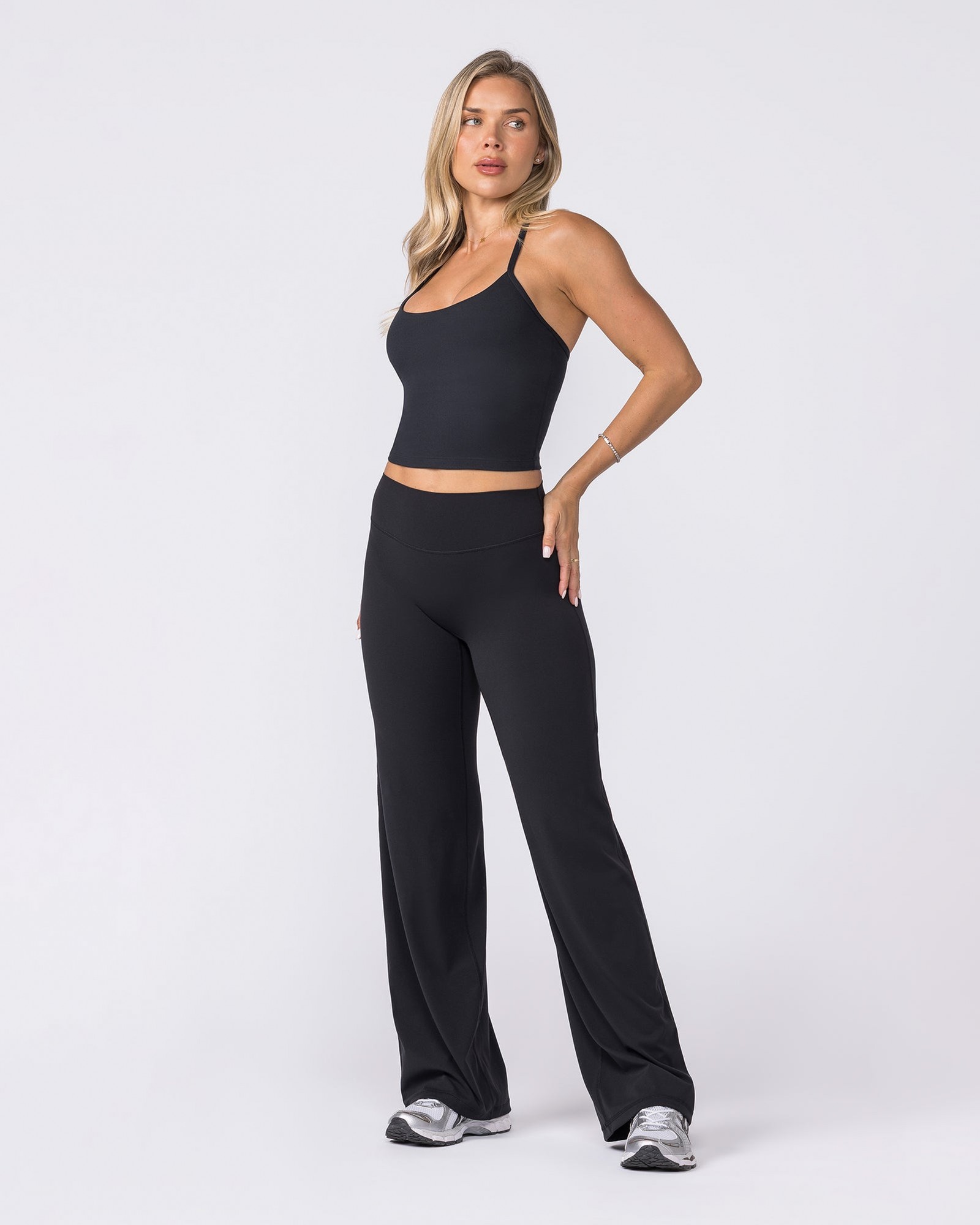 Stride Bra Tank - Black