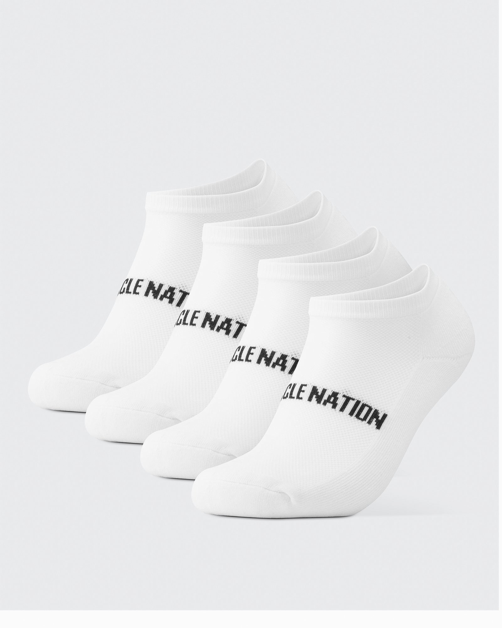 Womens Ankle Socks (x2 Pack) - White