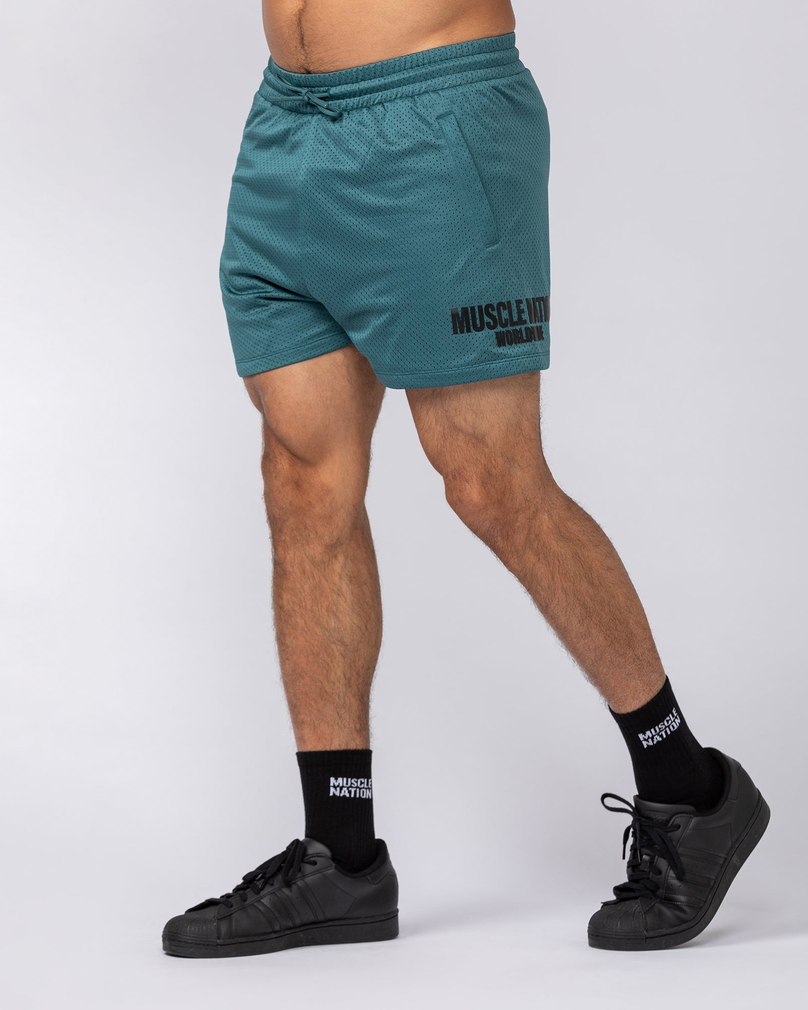 Worldwide Lay Up 3.5" Shorts - Shark