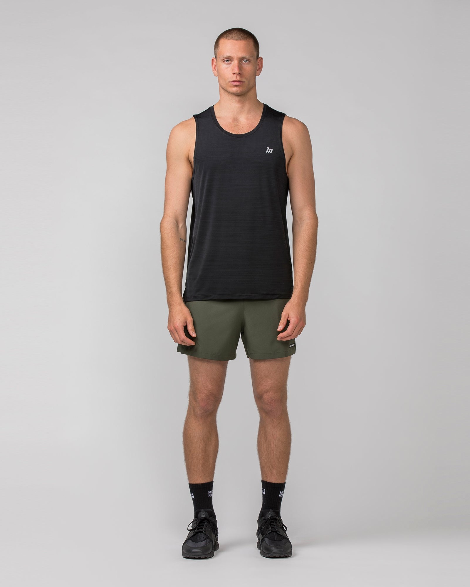 Level Up Training 4" Shorts - Dark Khaki