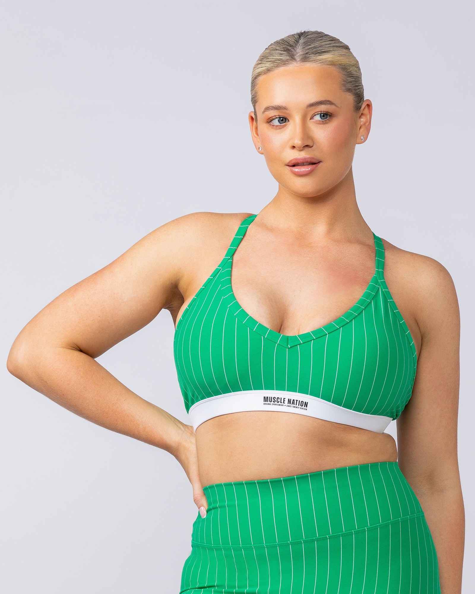 All Star Bra - Clover Stripe