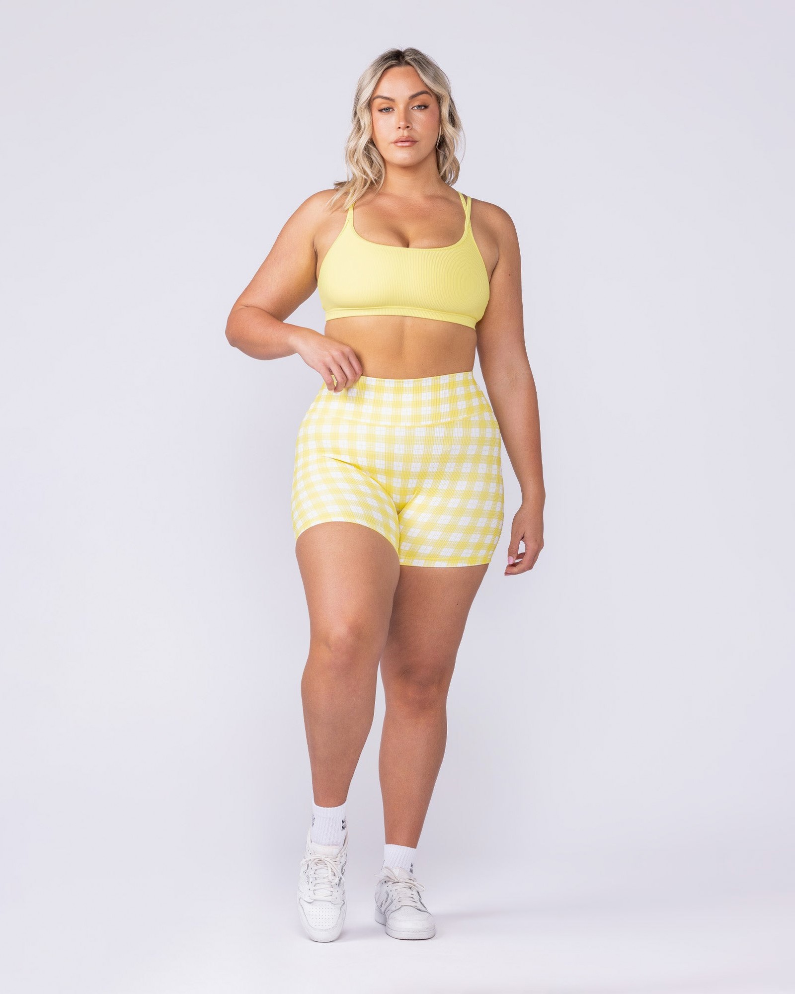 Pace It Rib Bra - Sunshine