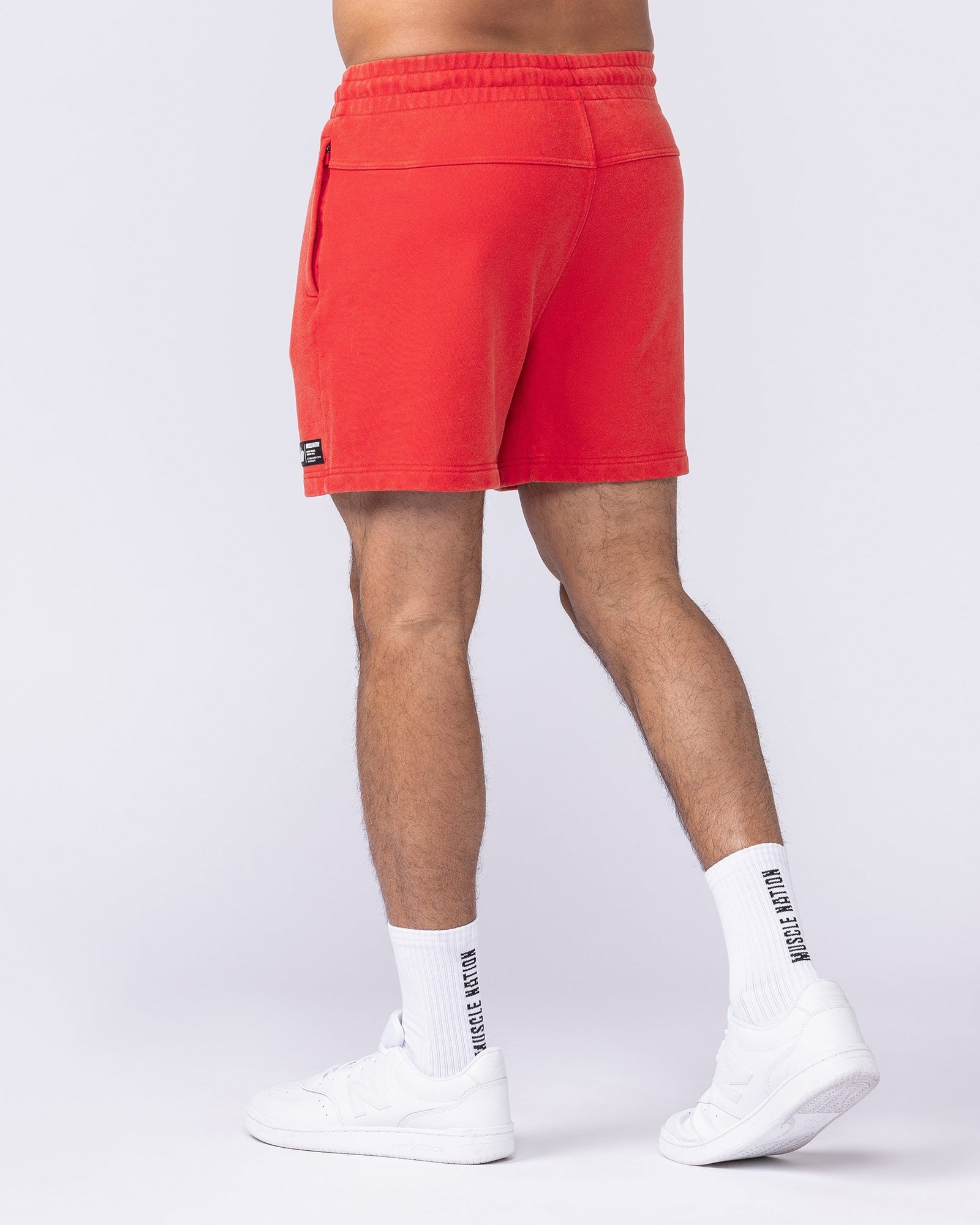 Sweat 5" Shorts - Washed Red