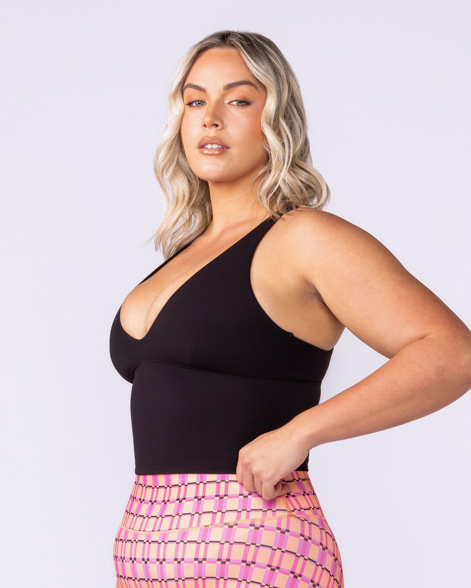 Influence Bra Tank - Black