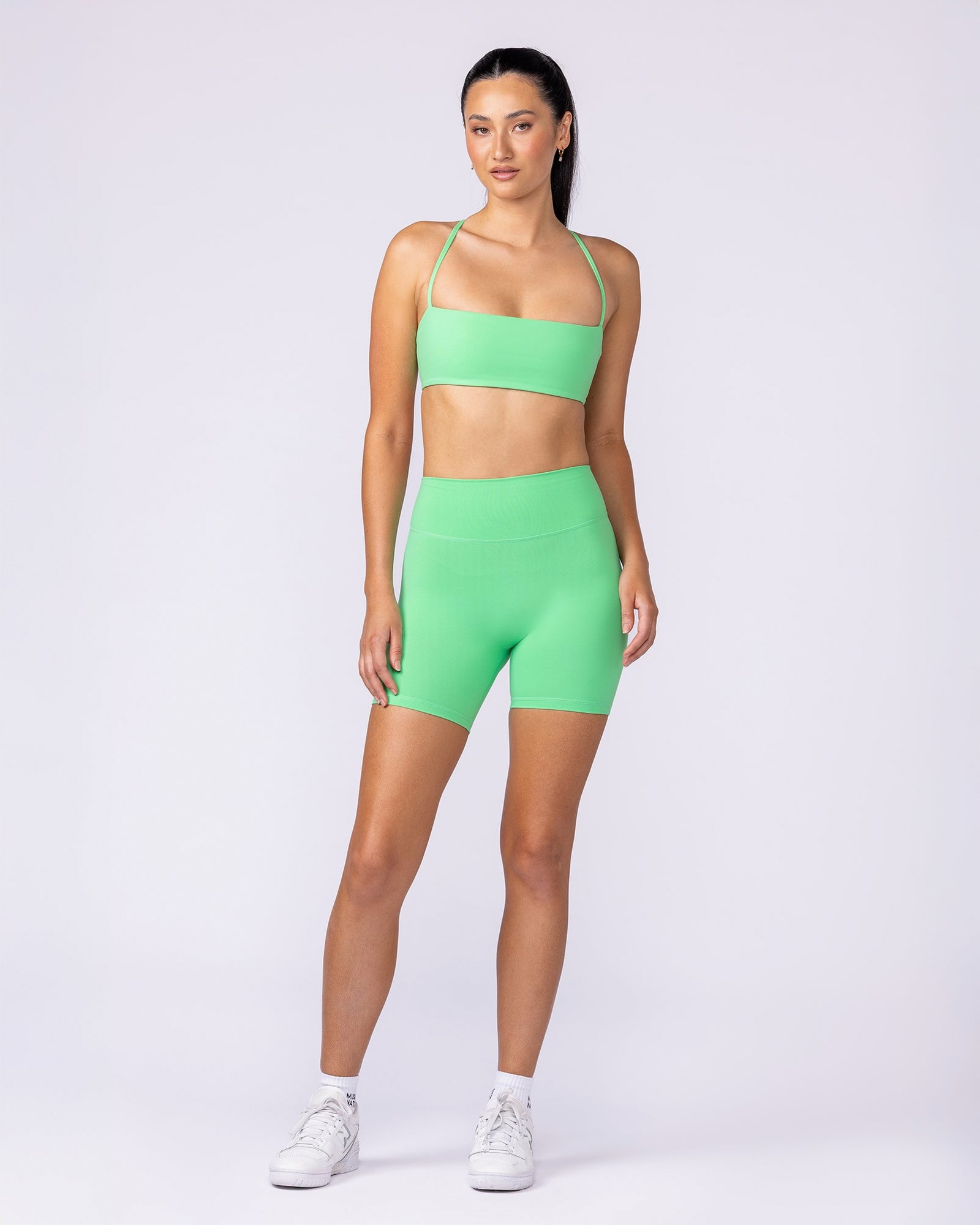 Halo Bralette - Neon Apple