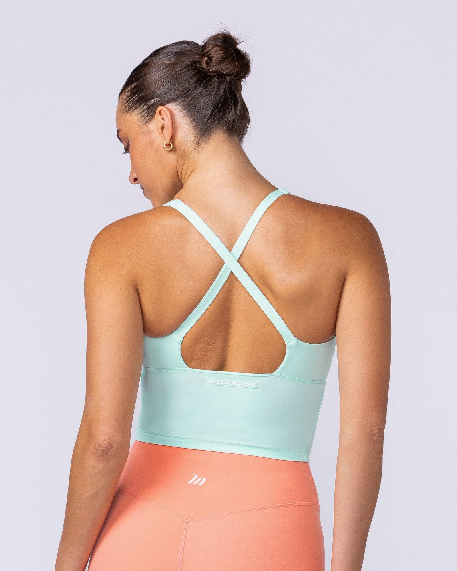 Influence Bra Tank - Ocean Wave