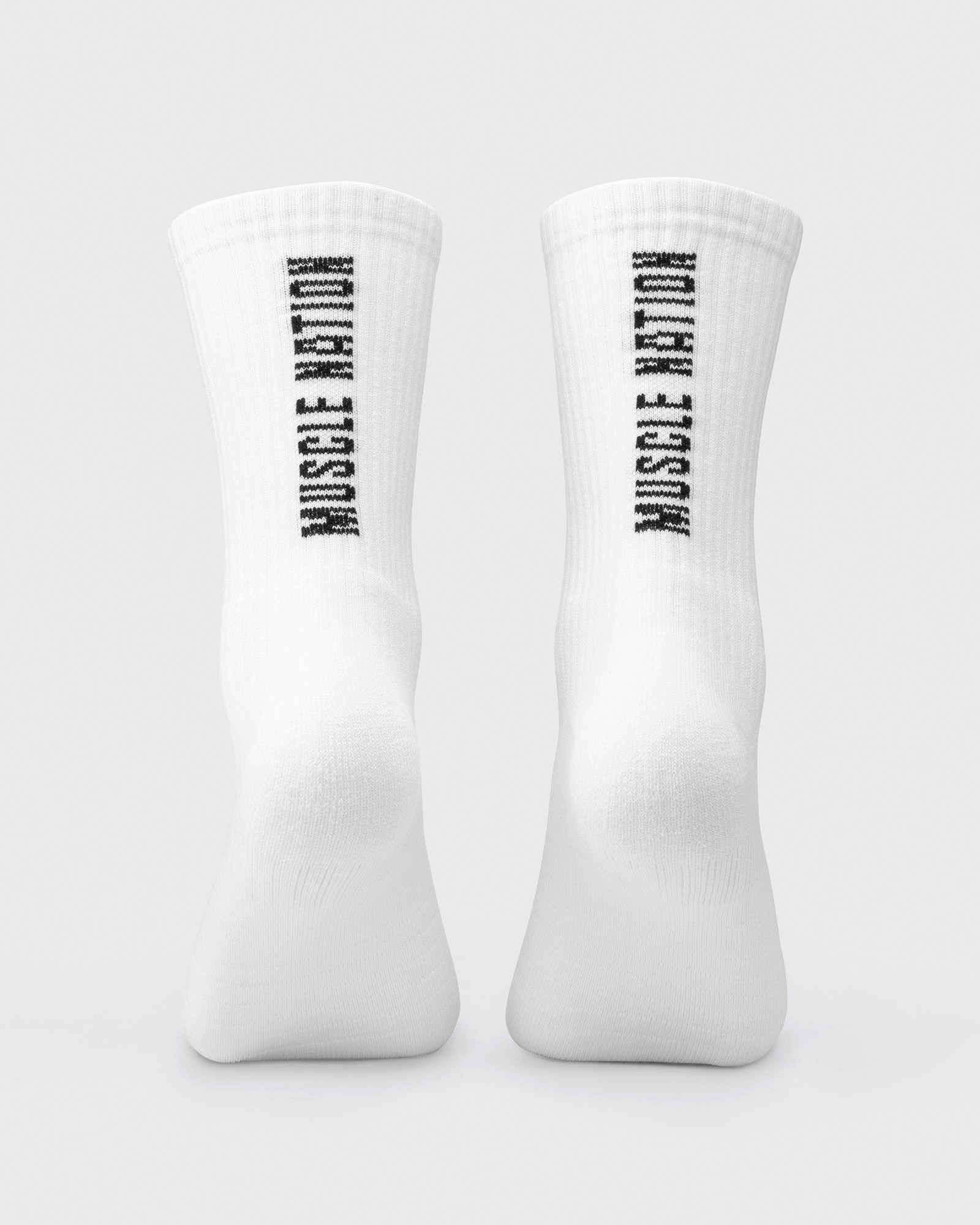 Mens Trainer Crew Sock (2x Pack) - White