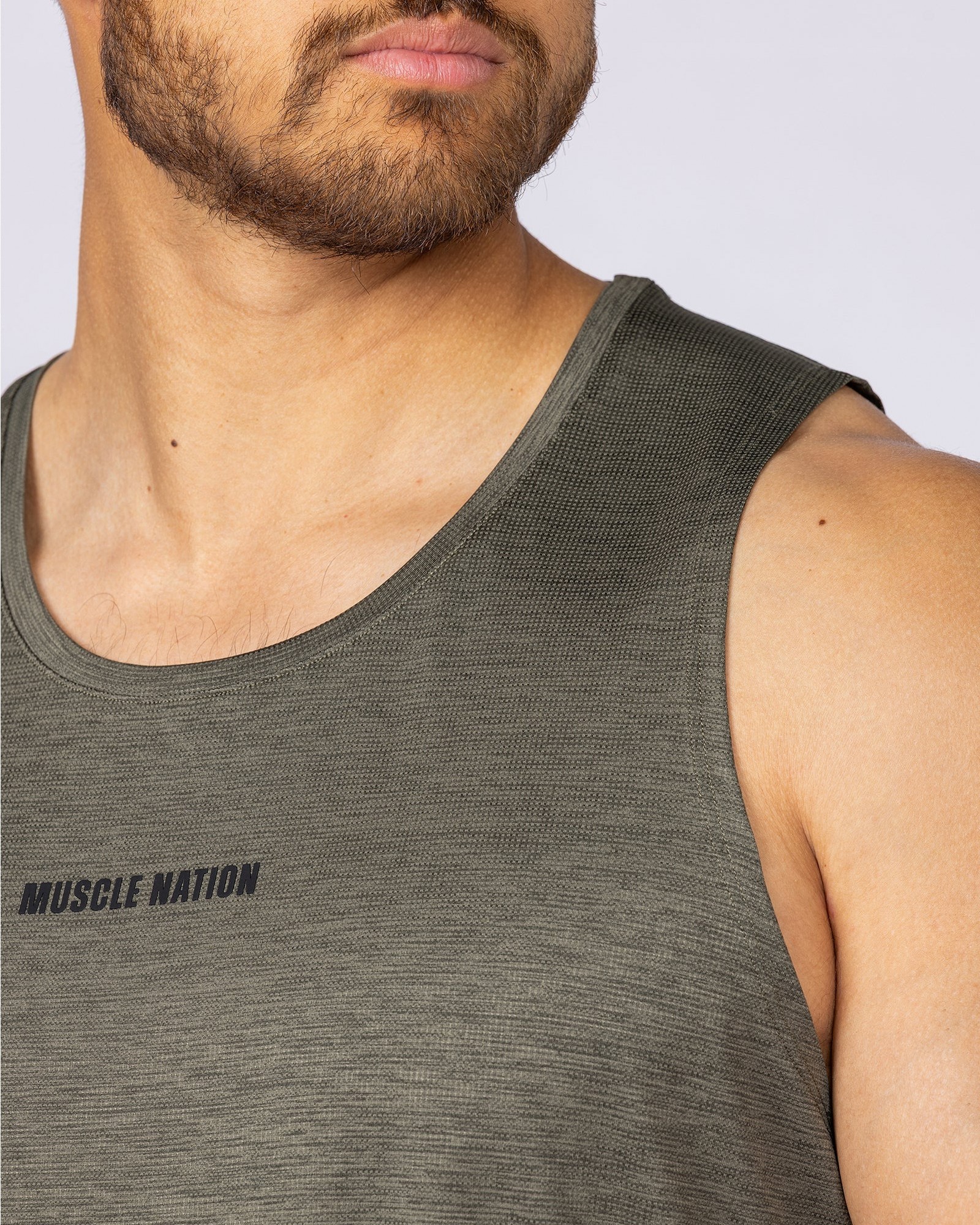 Aero Active Tank - Dark Khaki
