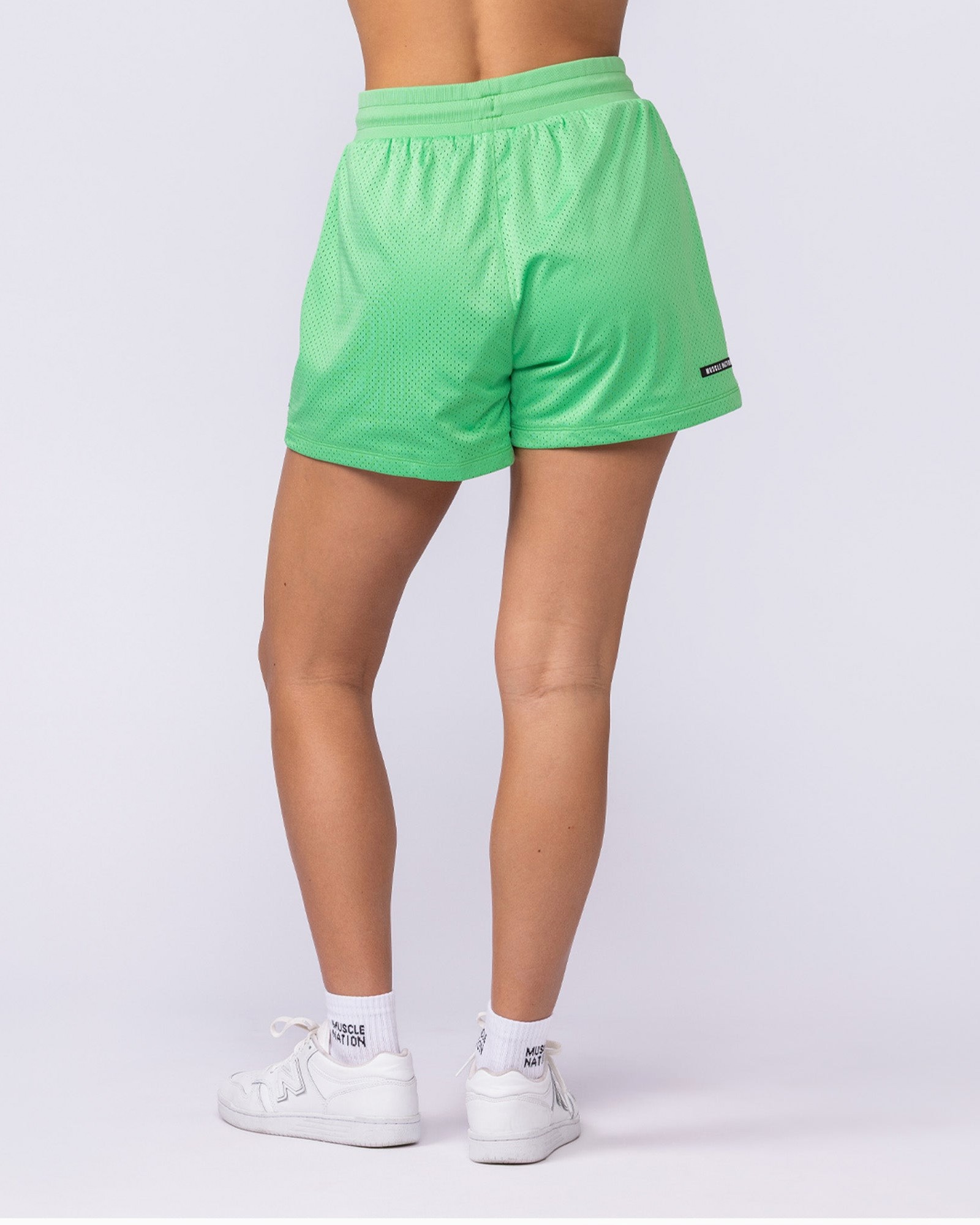 Baller 3" Shorts - Neon Apple