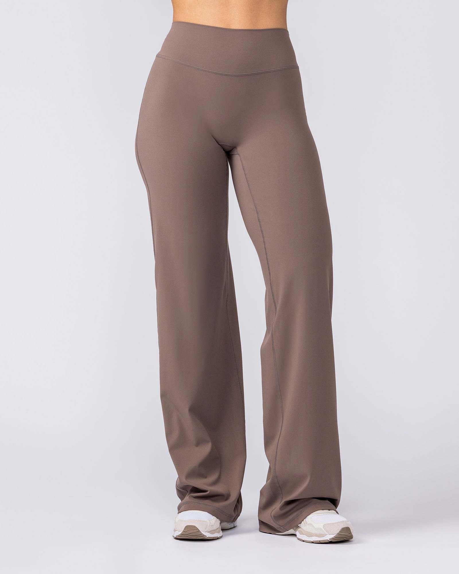 Aura Straight Leg Leggings Tall - Taupe