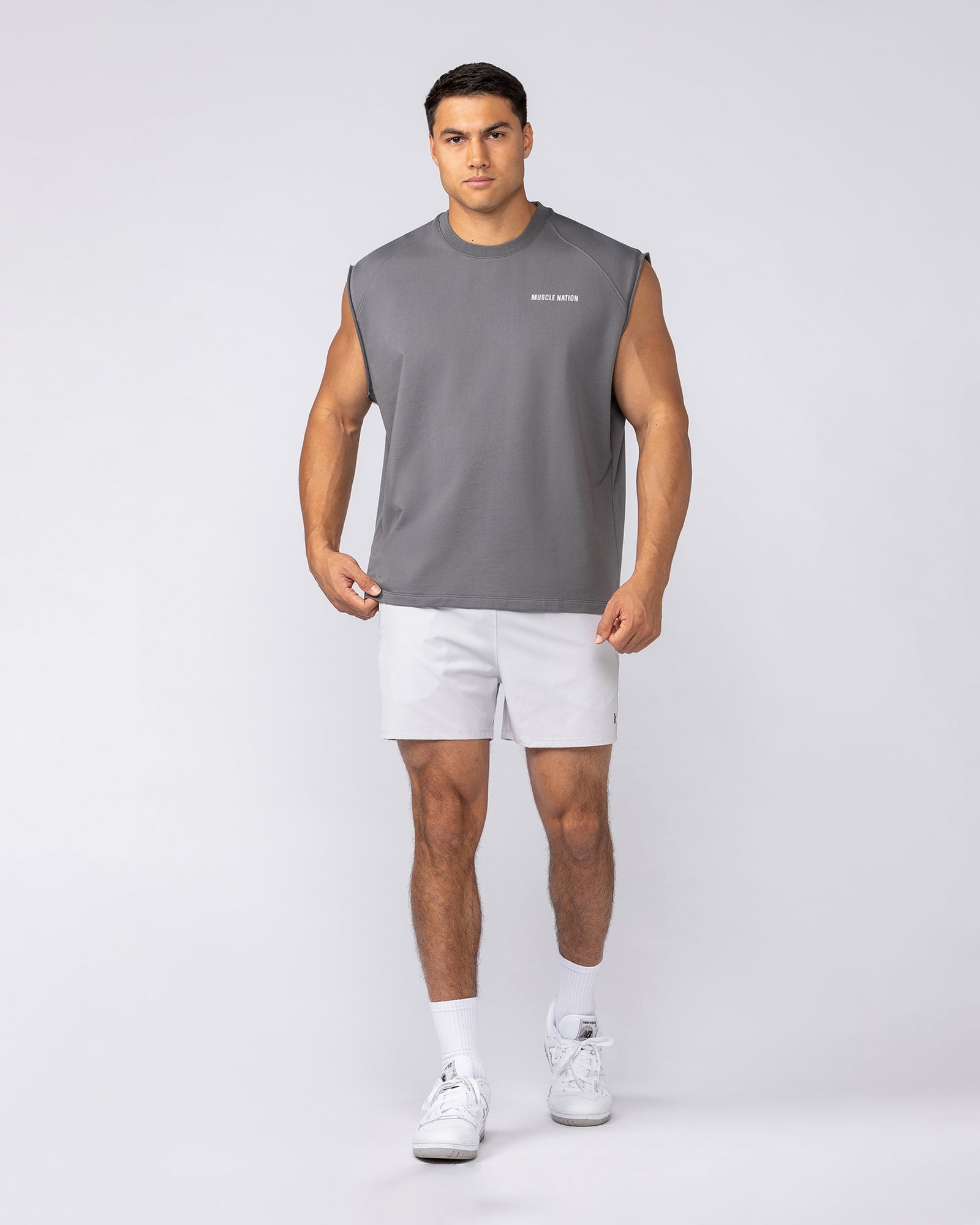 New Heights 4" Shorts - Ice Grey
