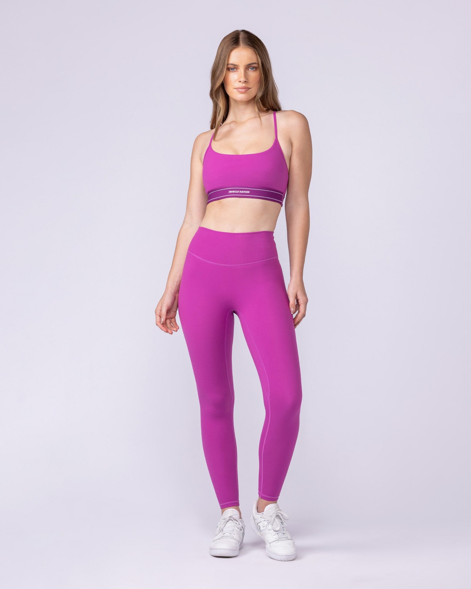 Zero Rise Everyday Ankle Length Leggings - Radiant Orchid