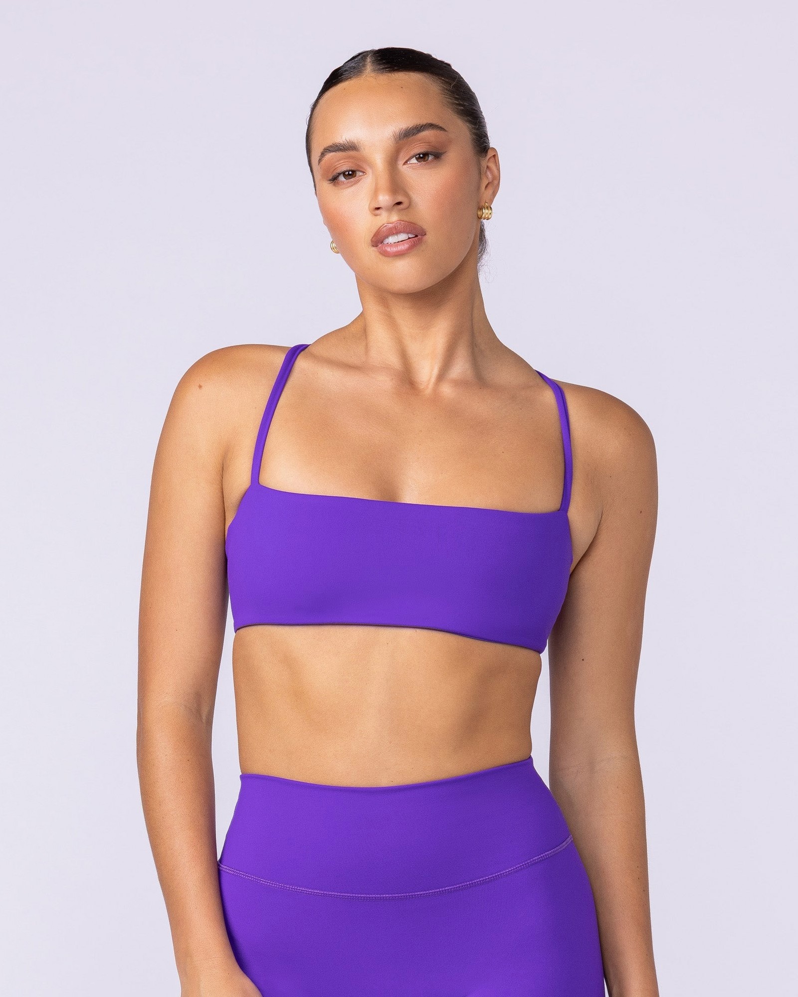 Halo Bralette - Grape