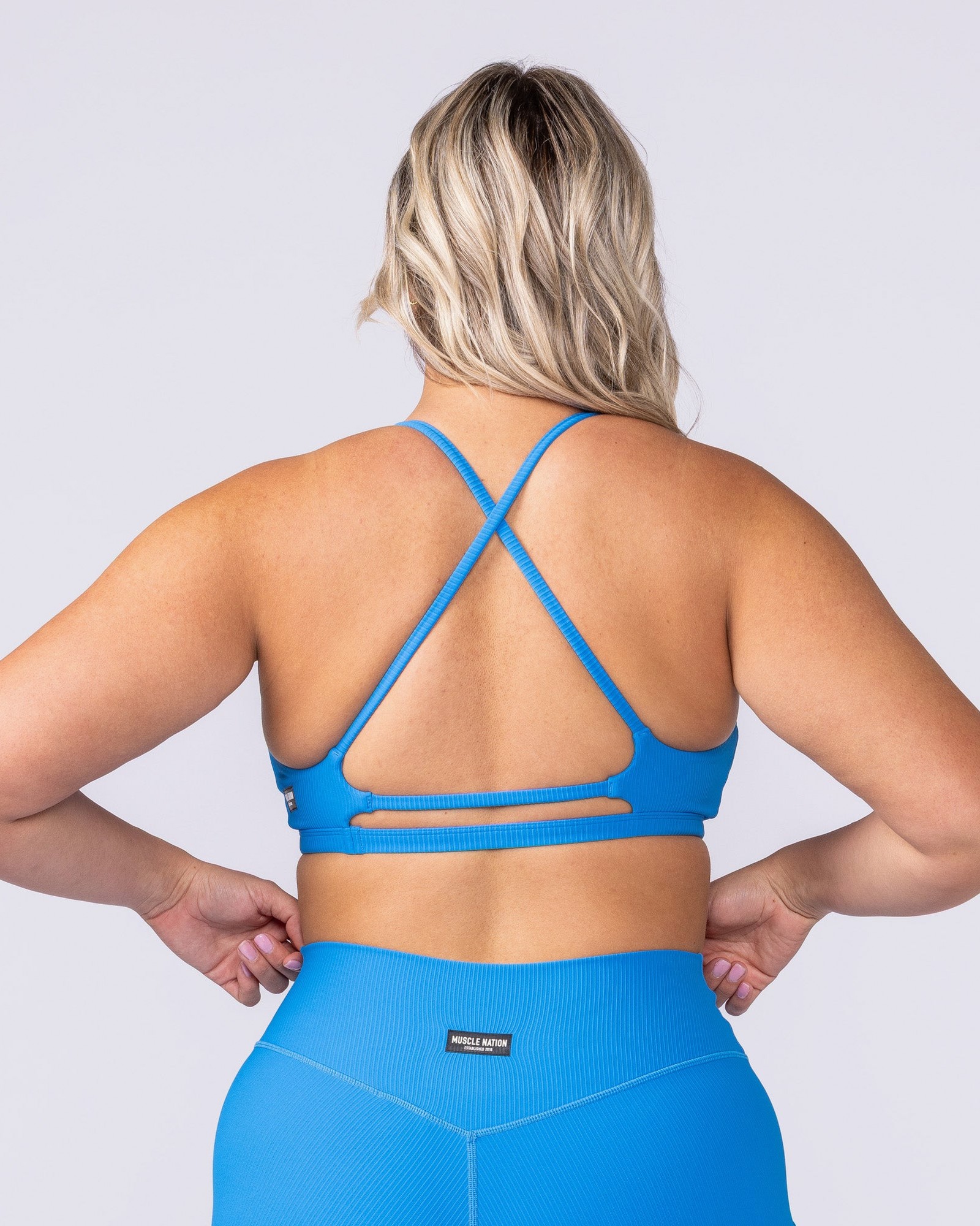Fantasy Rib Bralette - Malibu