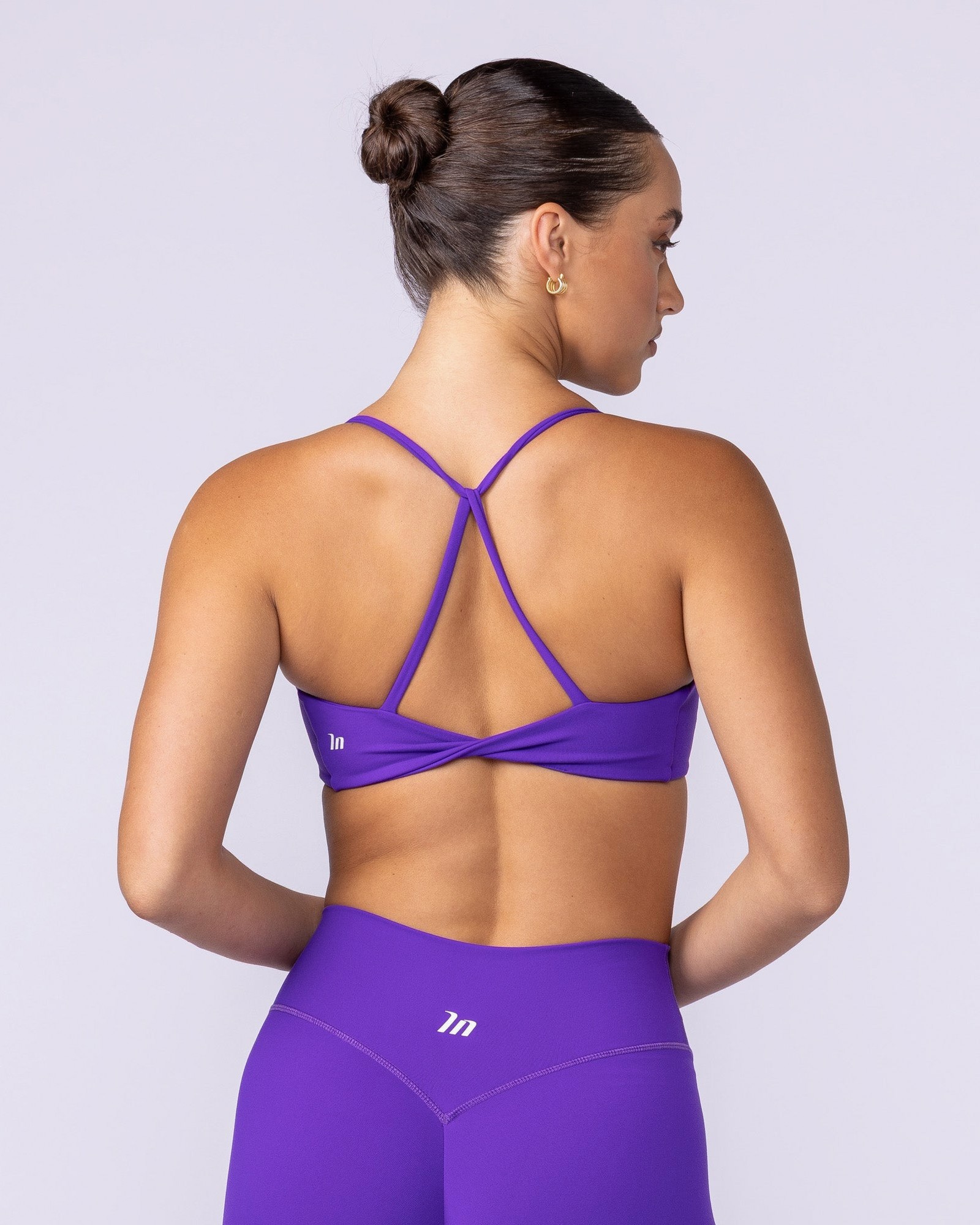 Halo Bralette - Grape