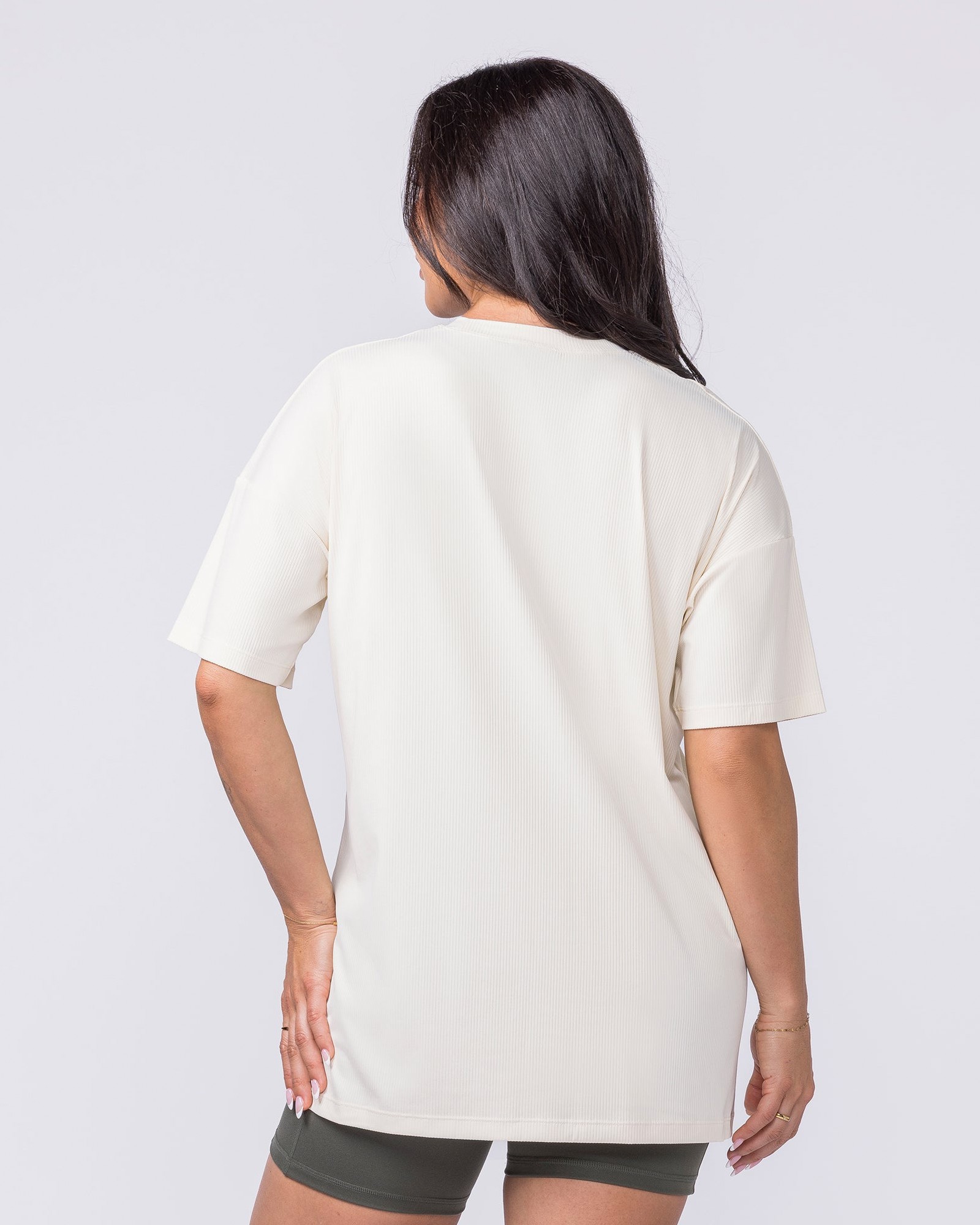 Relaxed Rib Training Tee - Dew