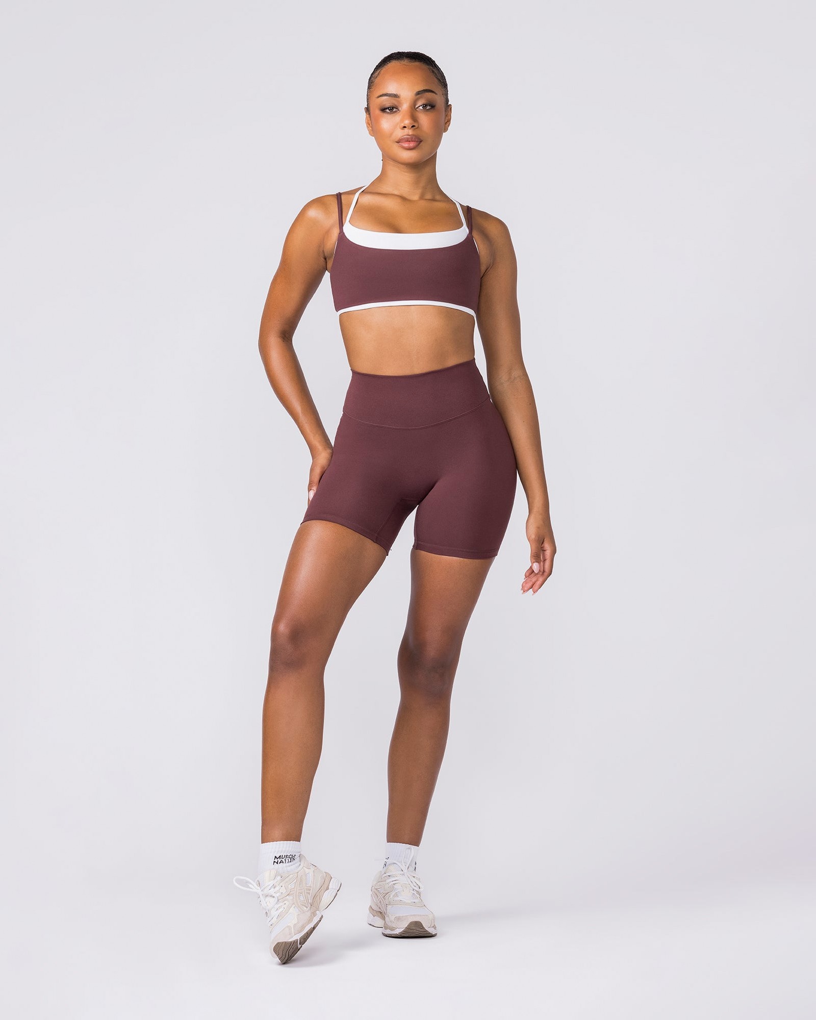 Zero Rise Everyday Bike Shorts - Rocky Road