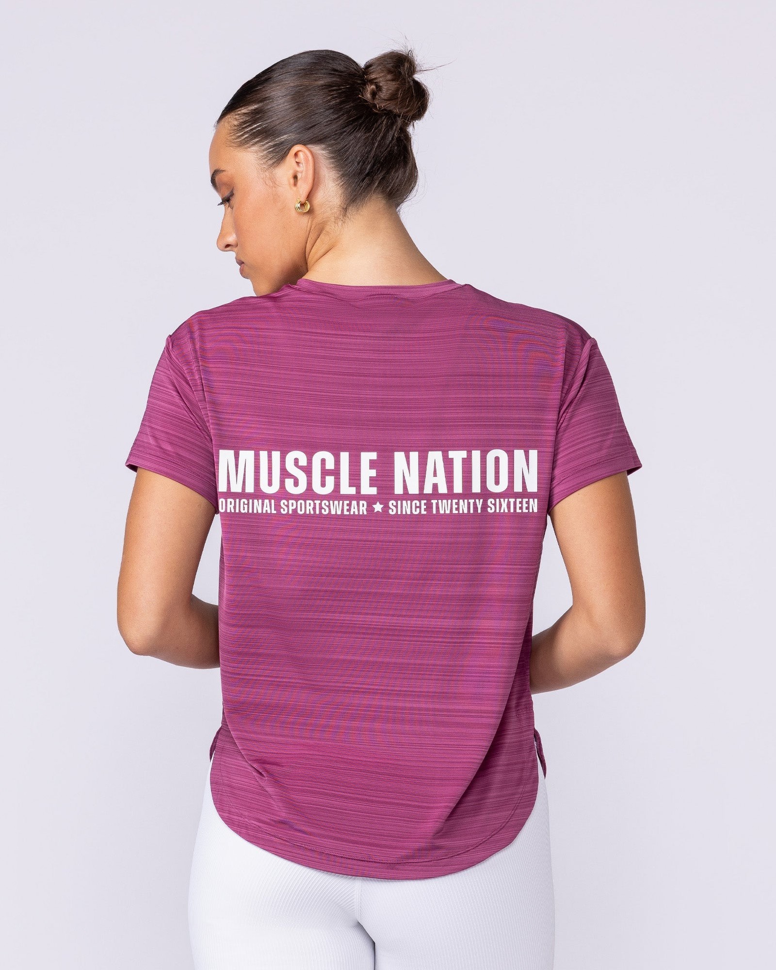 Ignite Training Tee - Raspberry Quartz