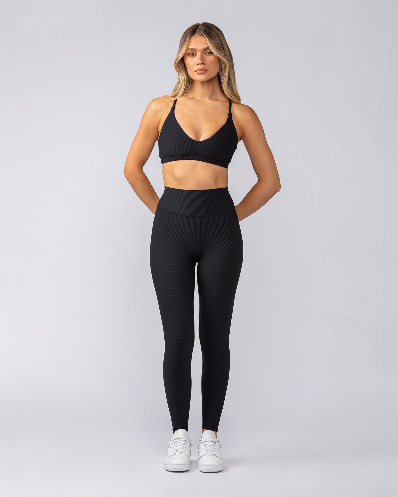 Fantasy Rib Bralette - Black