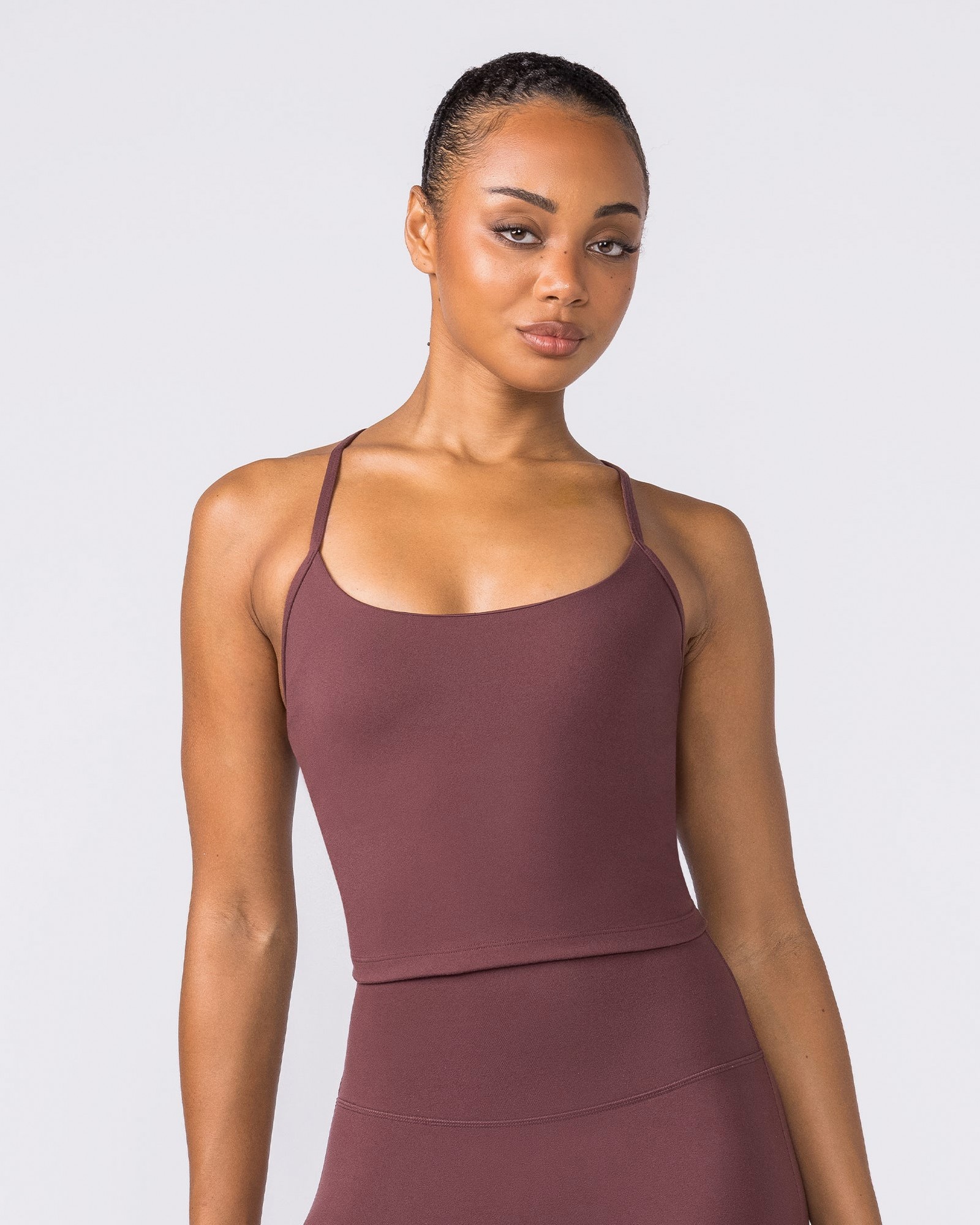 Stride Bra Tank - Rocky Road