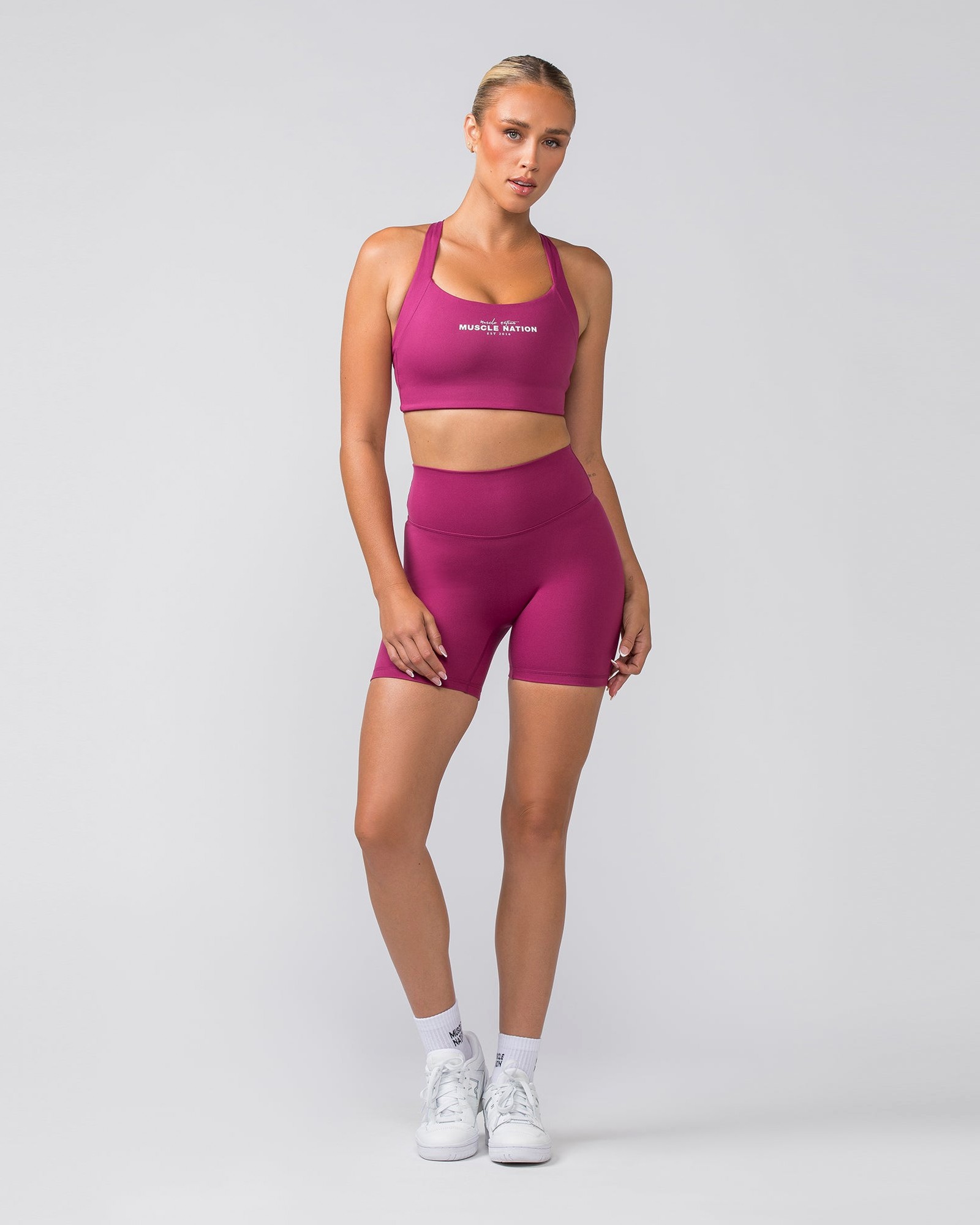 Staple Bra - Cherry