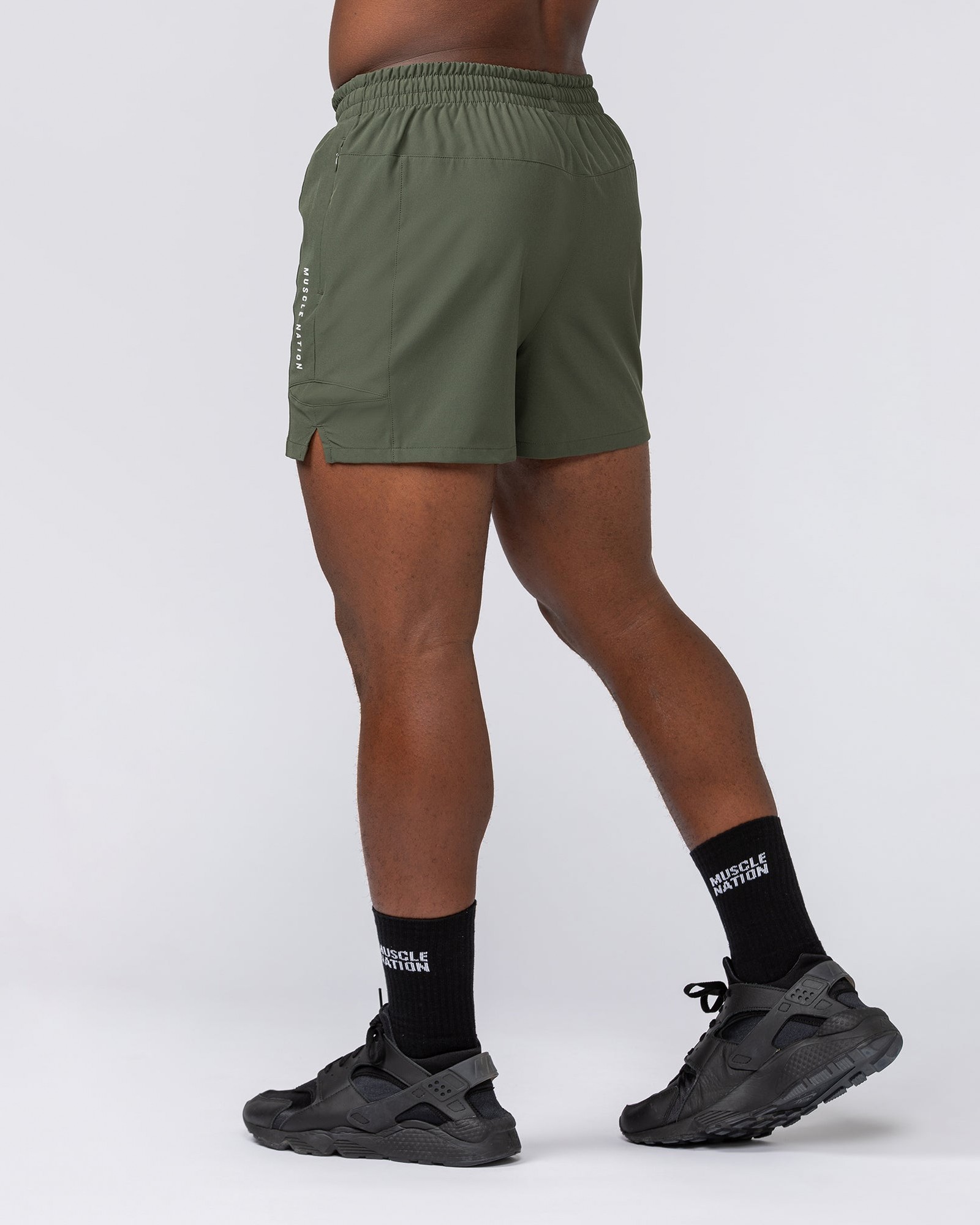 Streamline Training 3" Shorts - Dark Khaki