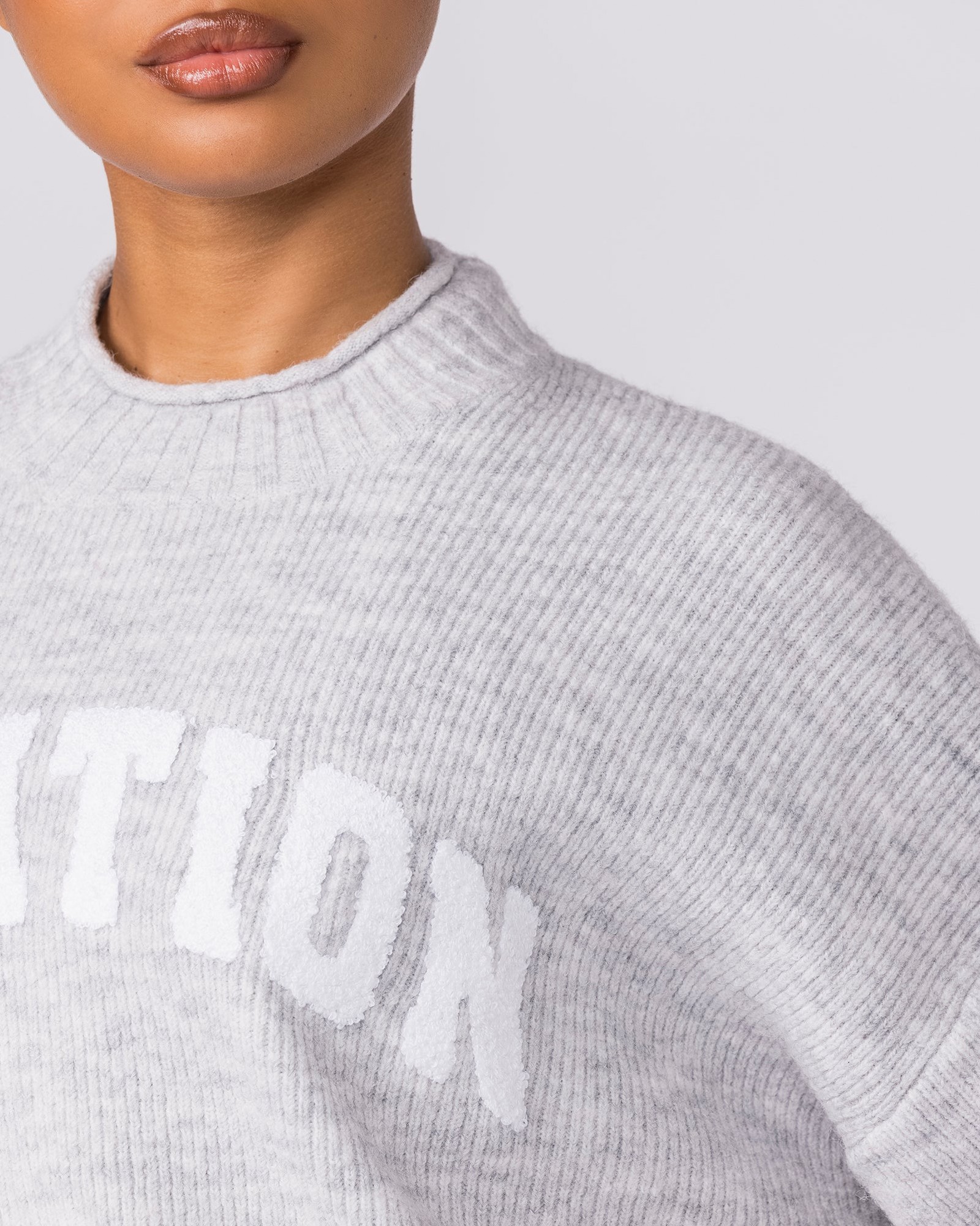 Sorority Knit - Snow Grey Marl