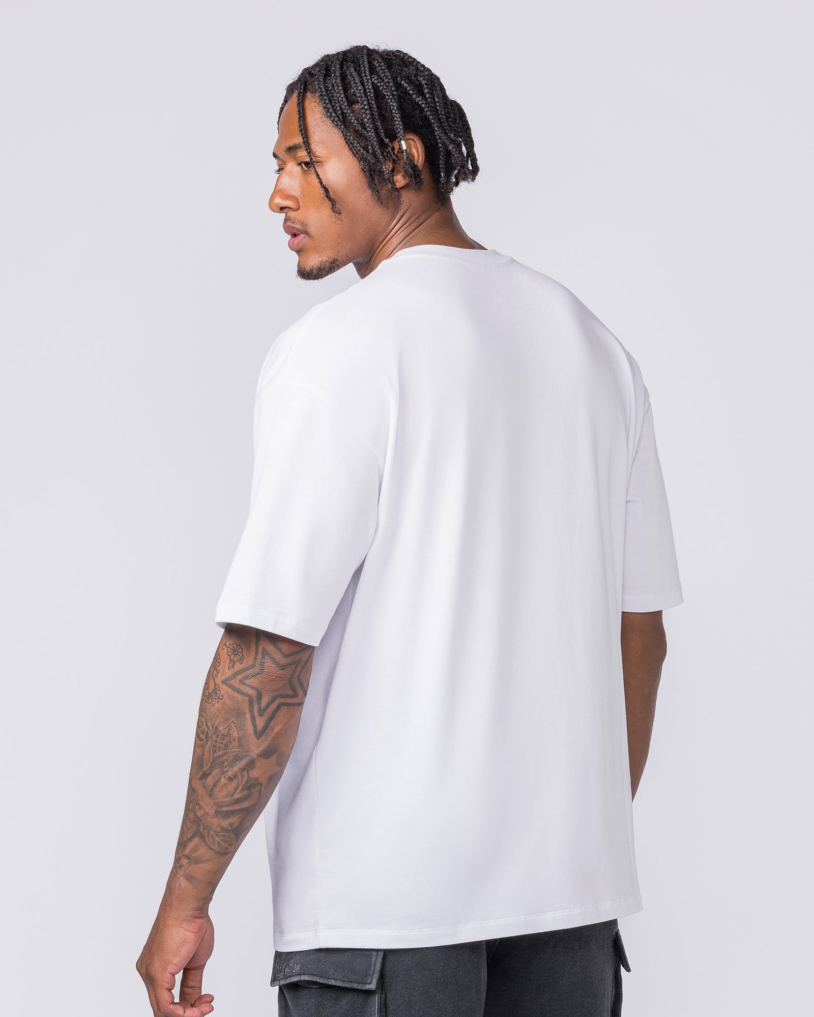 Metalcore Oversized Tee - White