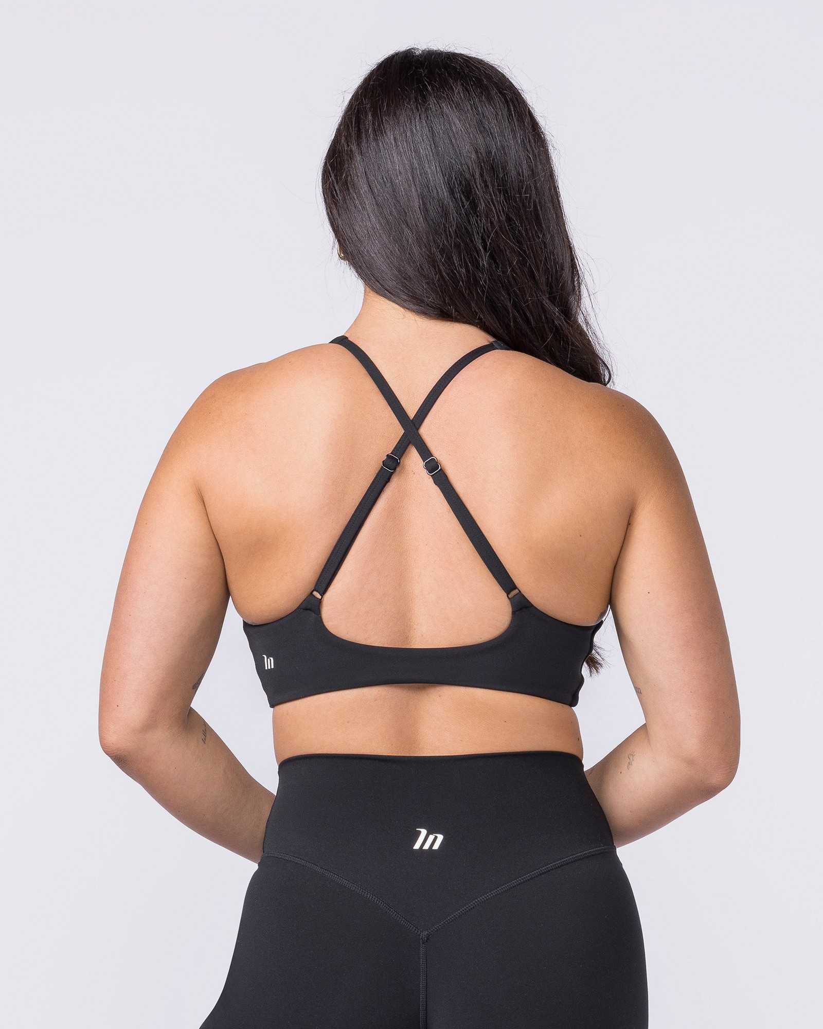 Liberty Lustre Bralette - Black