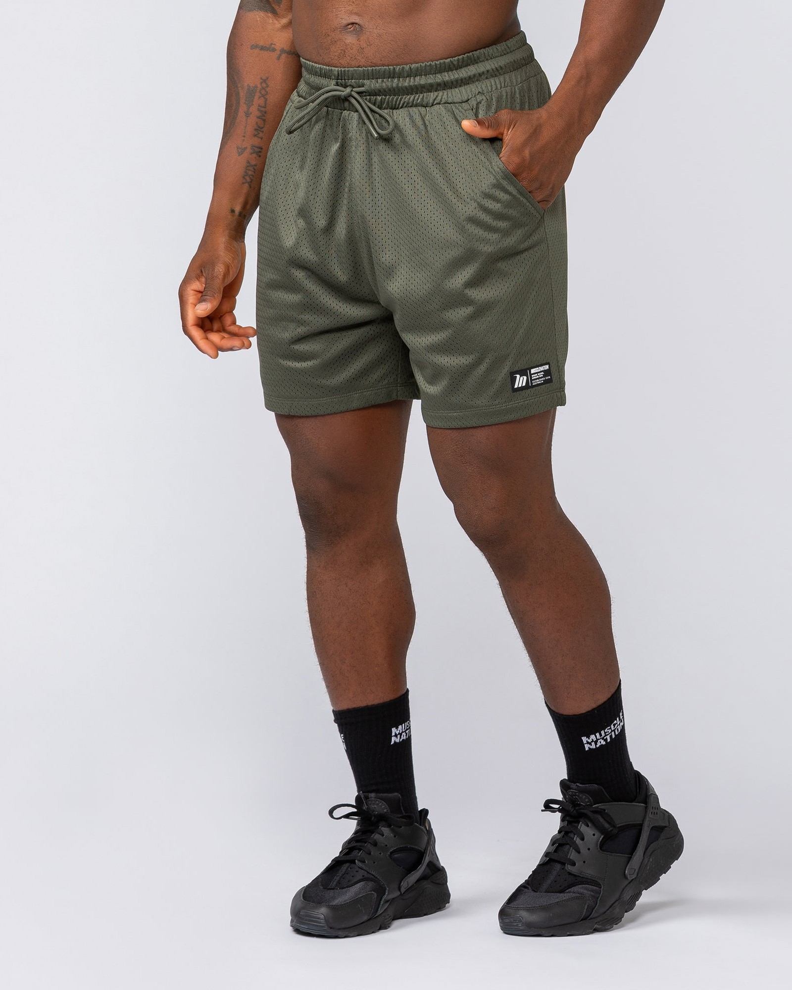 Lay Up 5" Shorts - Dark Khaki