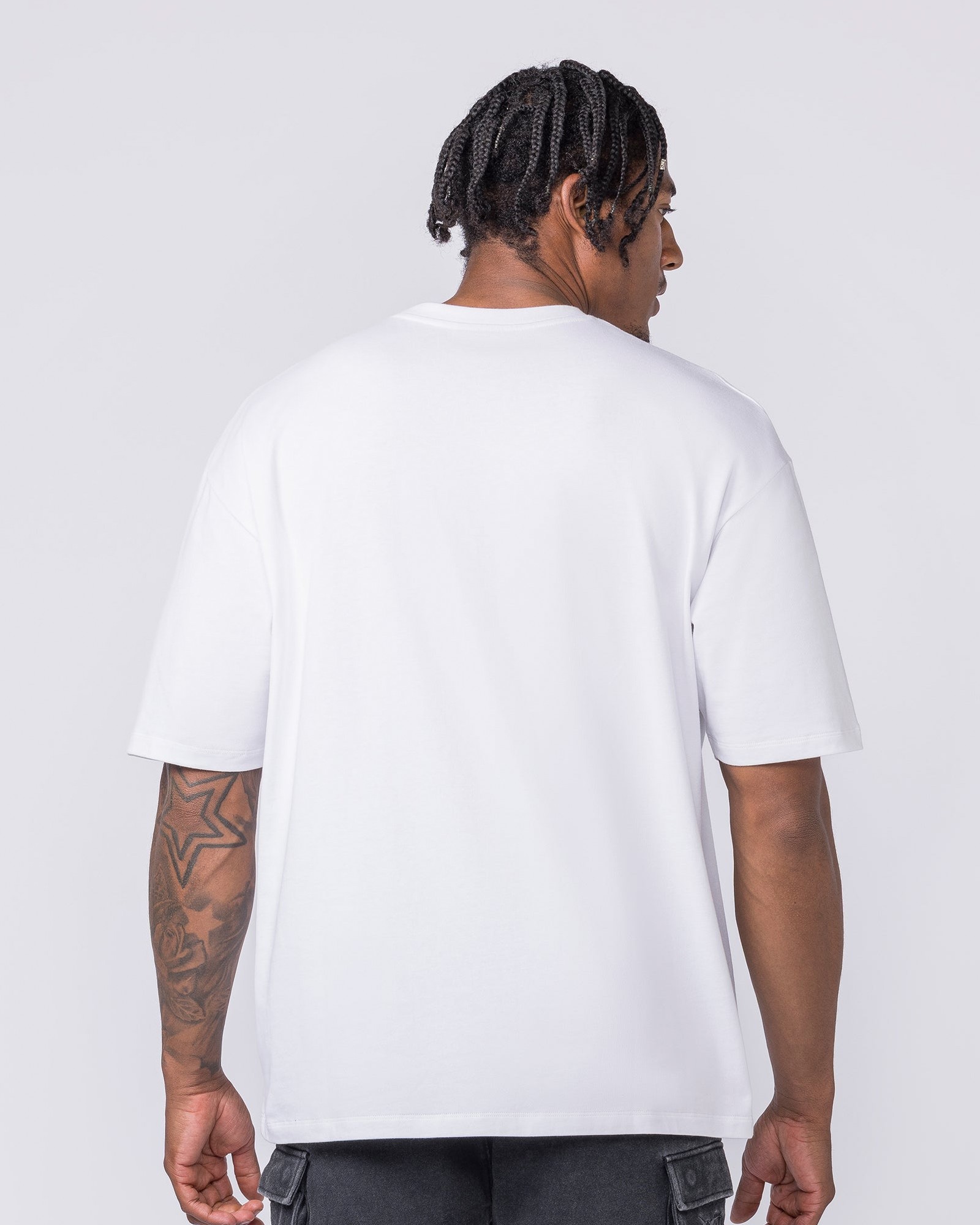 Metalcore Oversized Tee - White