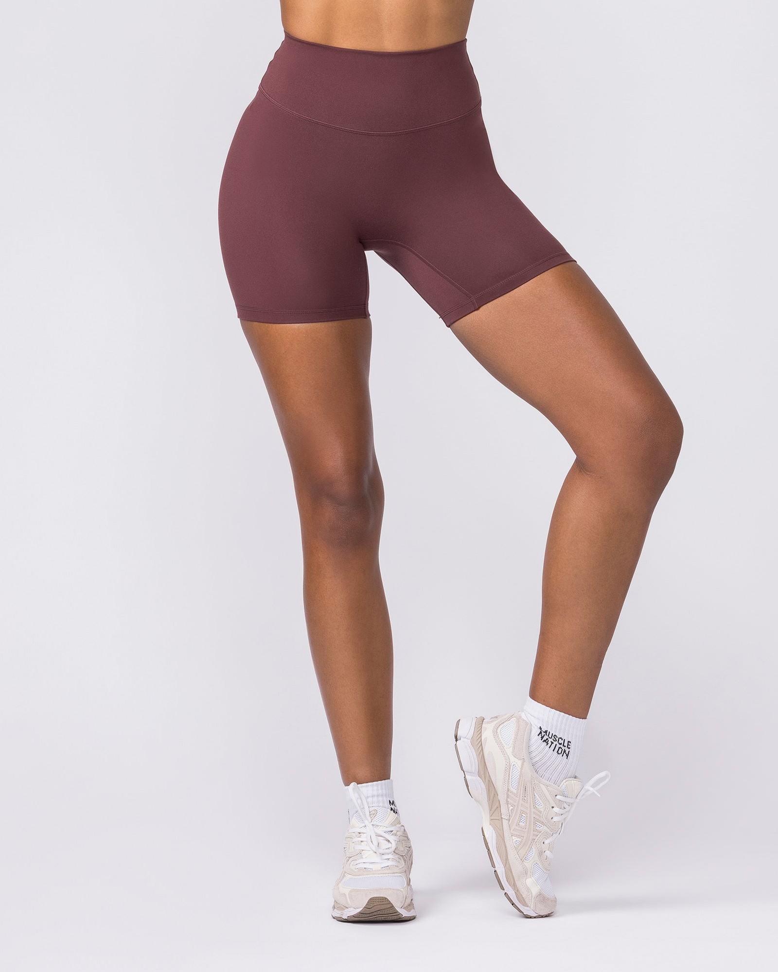 Zero Rise Everyday Bike Shorts - Rocky Road