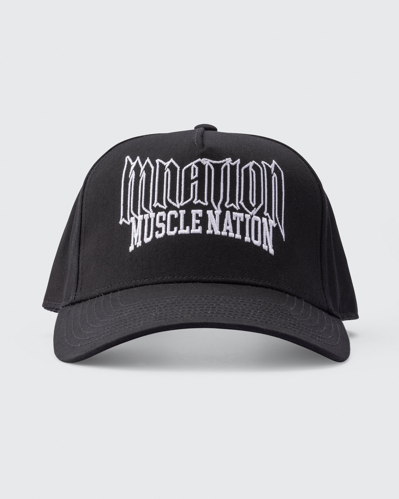 Metal A-Frame Hat - Black