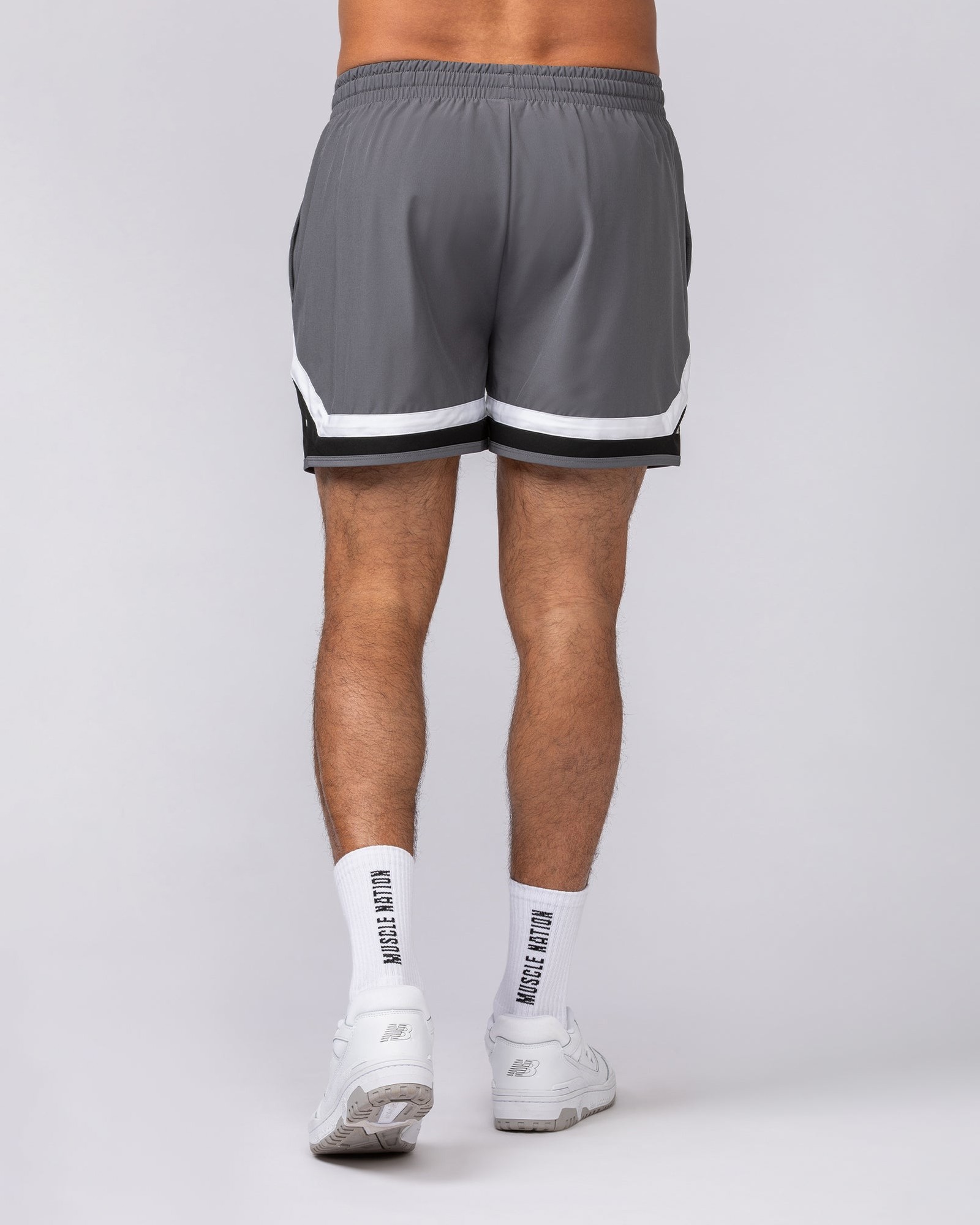 Player 4" Active Shorts - Gunmetal