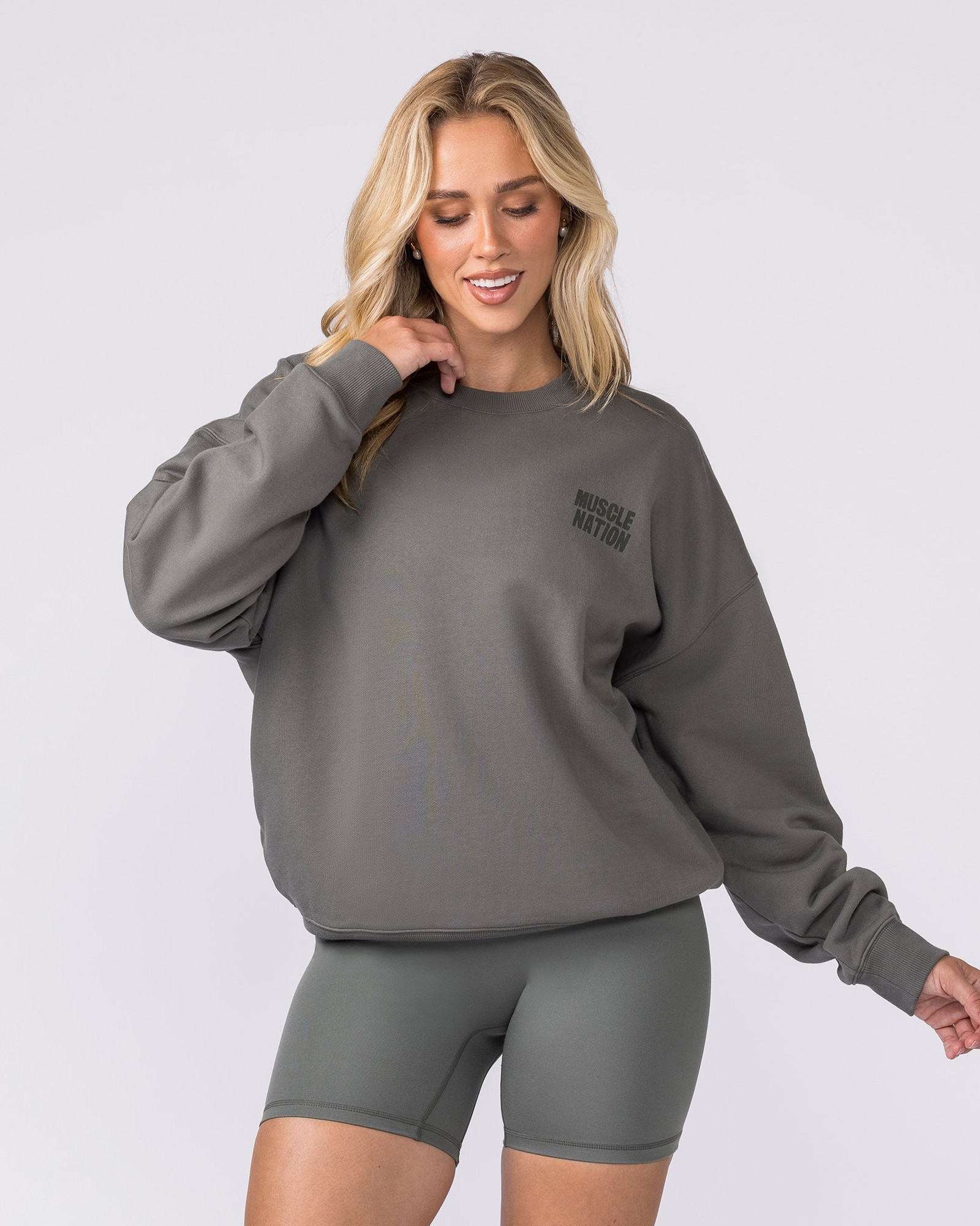 Kick-Start Boxy Pullover - Botanica