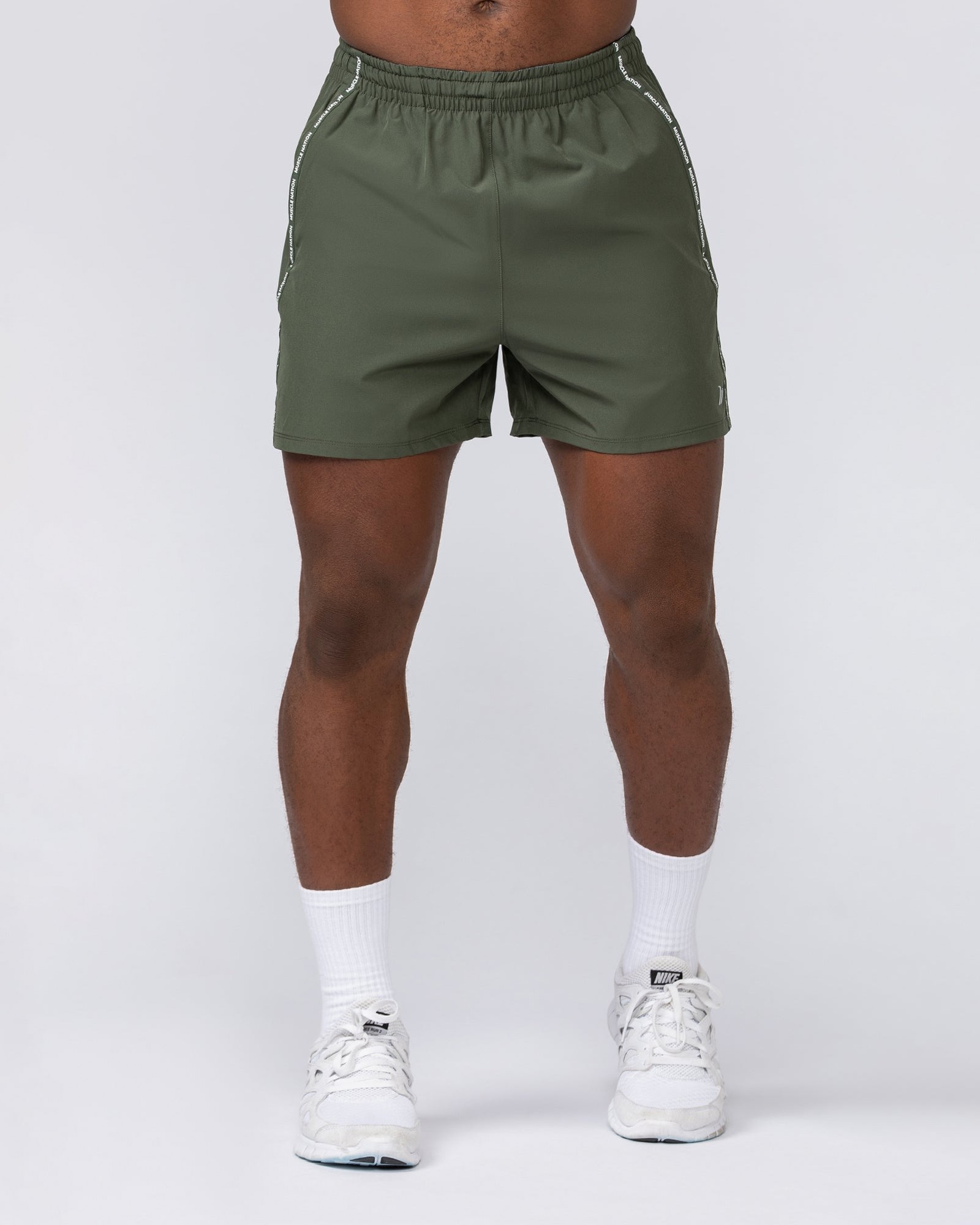 Iconic New Heights 4" Shorts - Dark Khaki