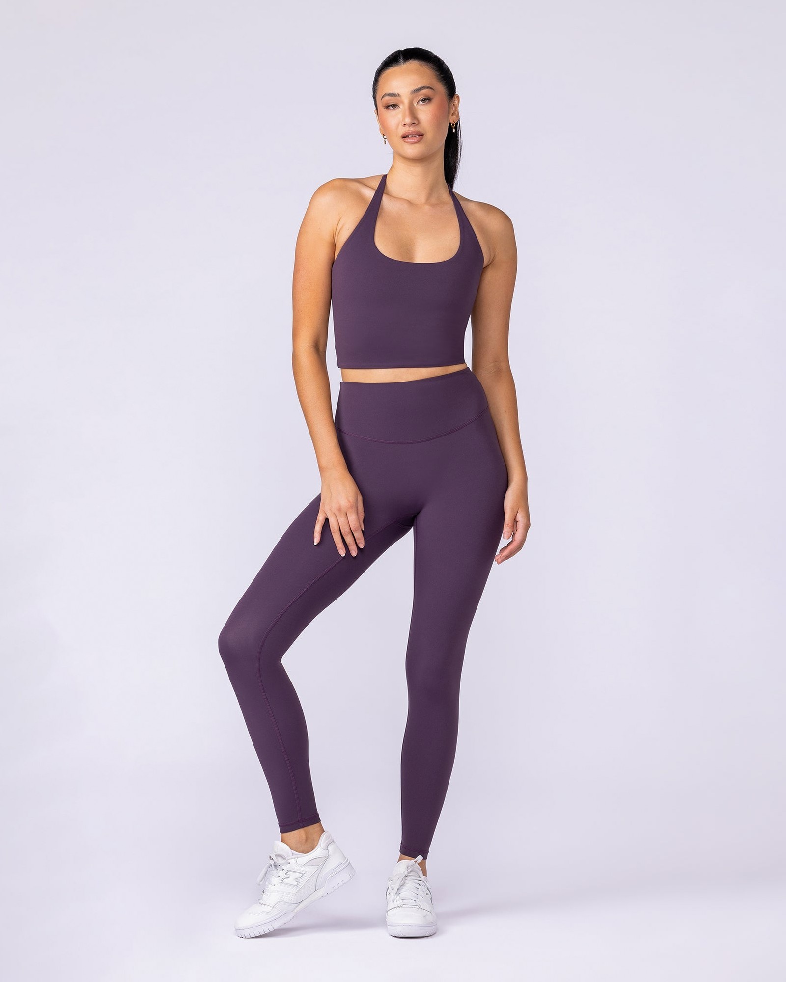 Captivate Bra Tank - Midnight Plum