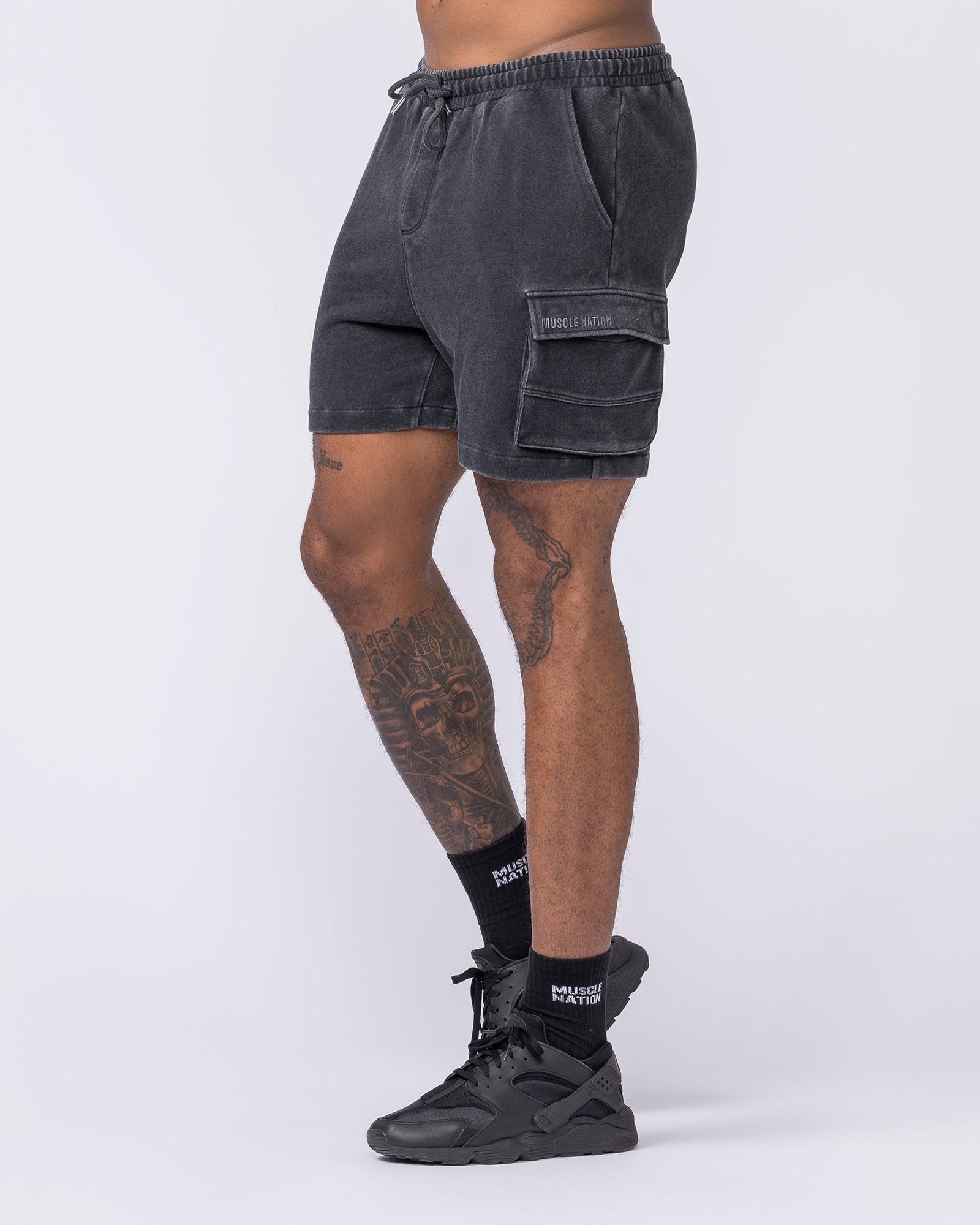 Weekender Vintage Cargo 5" Shorts - Washed Black